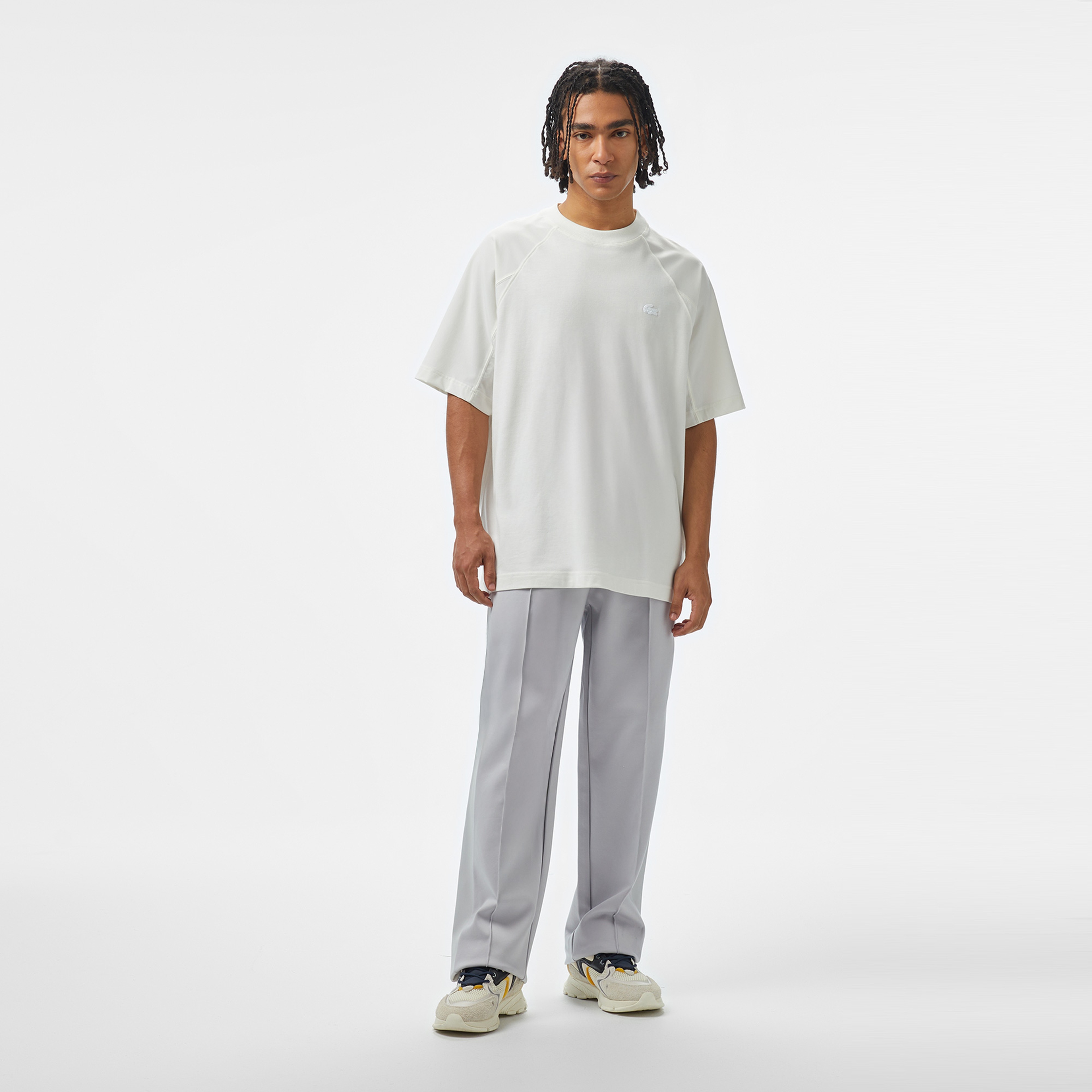 Lacoste House of SuperStep x Lacoste Erkek Gri Eşofman Altı