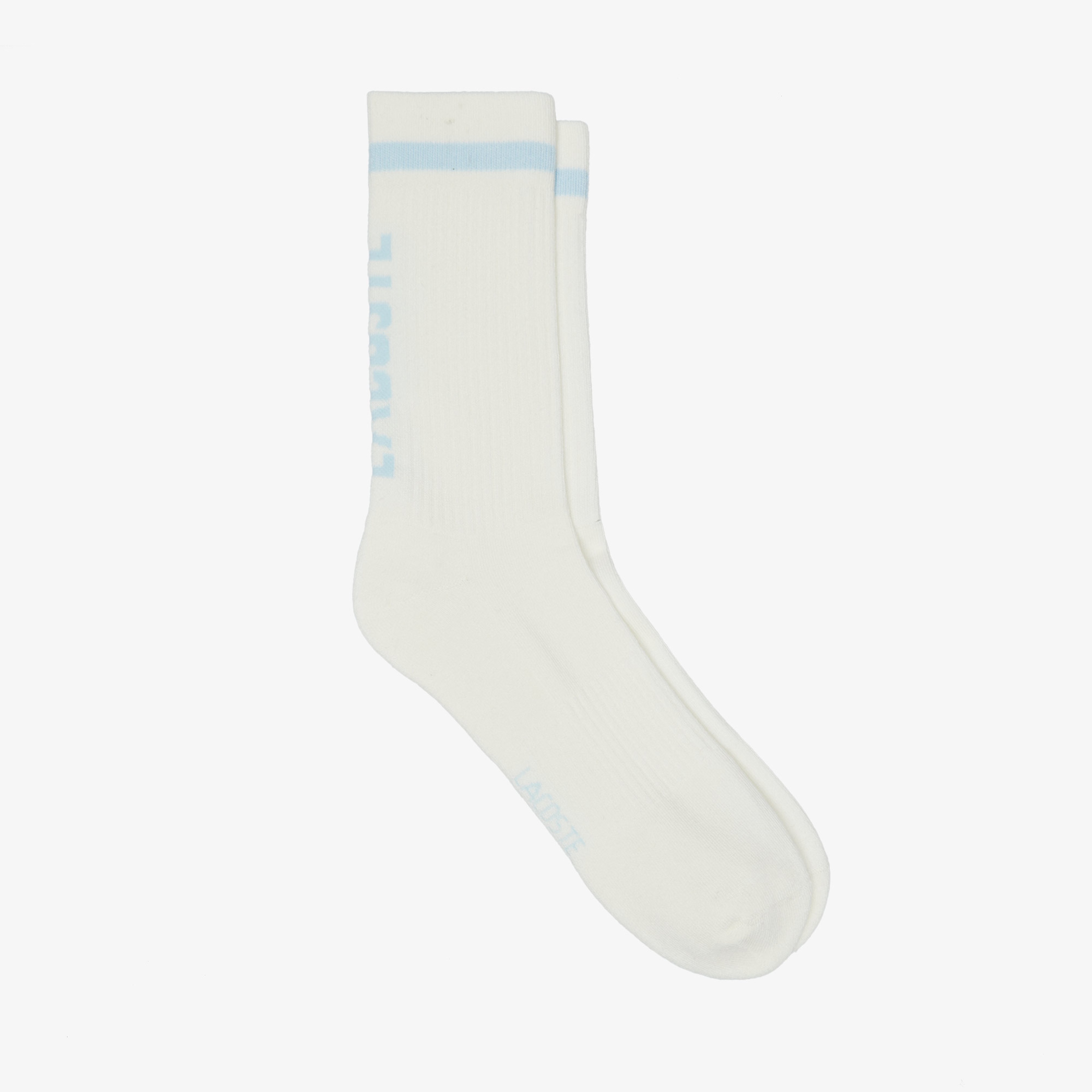 Lacoste House of SuperStep x Lacoste Unisex Beyaz Çorap