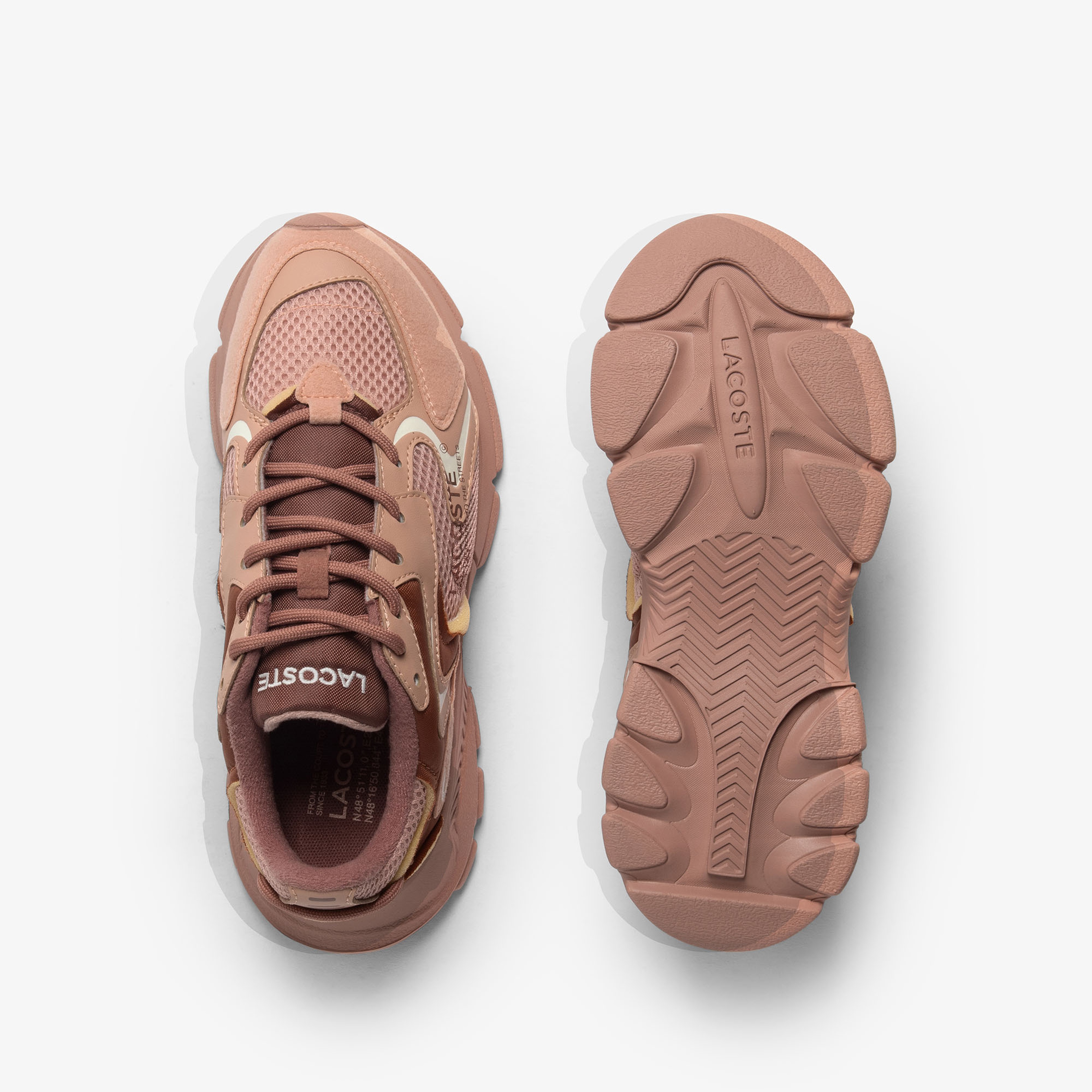 Lacoste L003 Neo Çocuk Kahverengi Sneaker