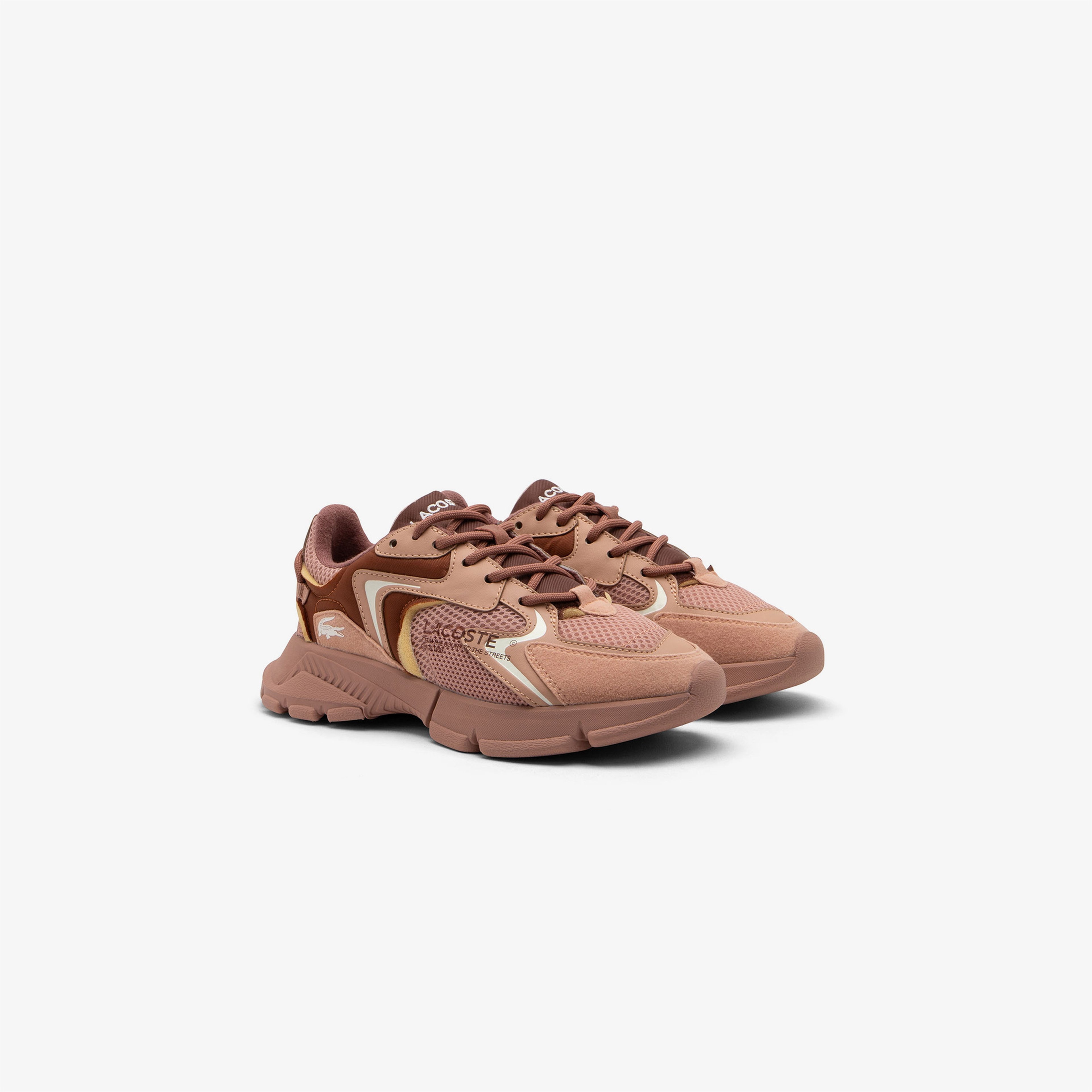 Lacoste L003 Neo Çocuk Kahverengi Sneaker