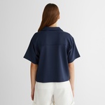 GANT Kadın Lacivert Logolu Polo