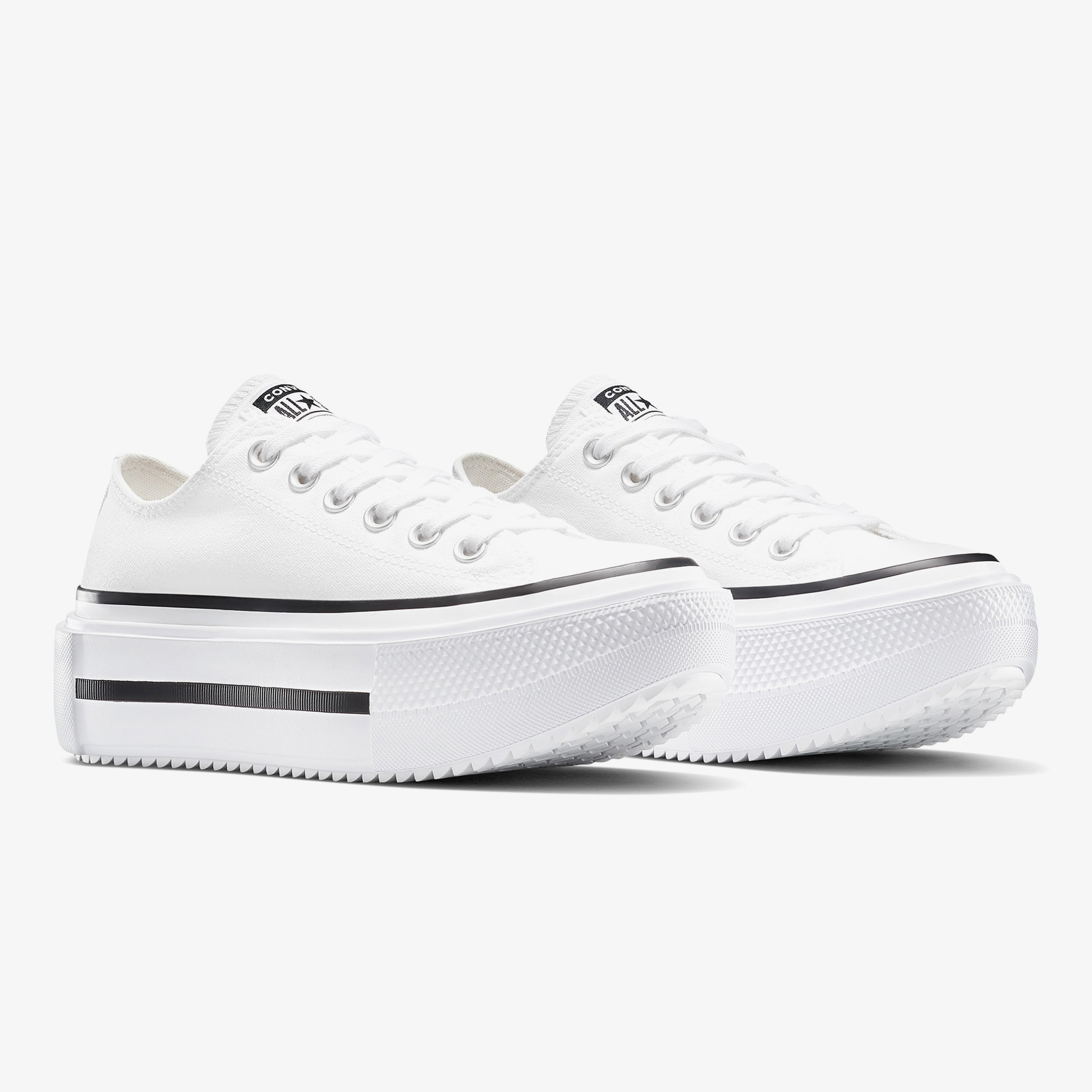 Converse Chuck Taylor All Star Lift Double Stack Platform Kadın Beyaz Sneaker
