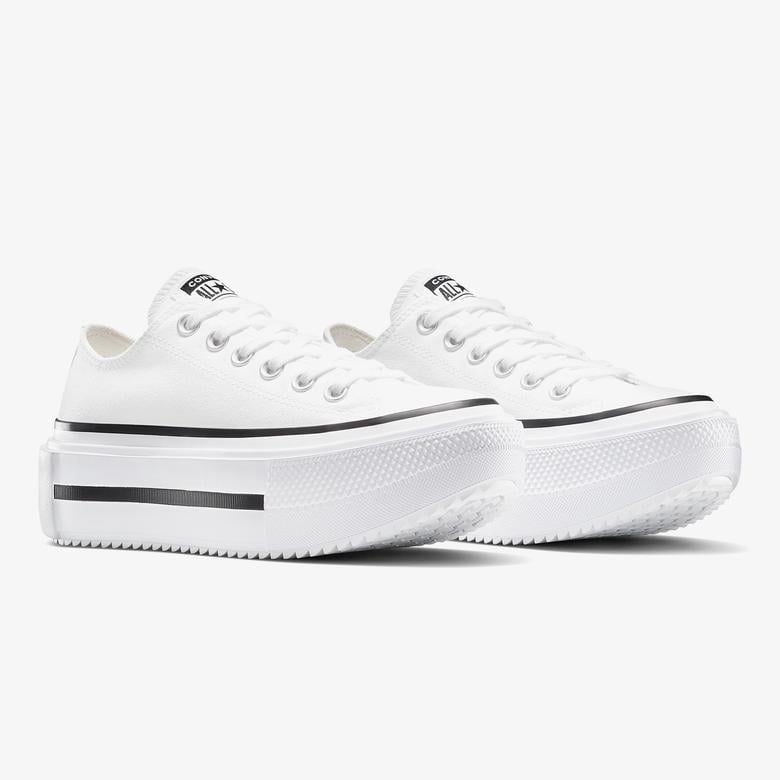 Converse Chuck Taylor All Star Lift Double Stack Platform Kadın Beyaz Sneaker