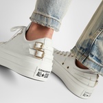 Converse Chuck Taylor All Star Lift Platform Buckle Unisex Beyaz Sneaker