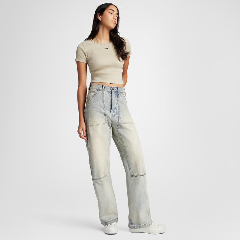 Converse Chuck Taylor All Star Lift Platform Buckle Unisex Beyaz Sneaker