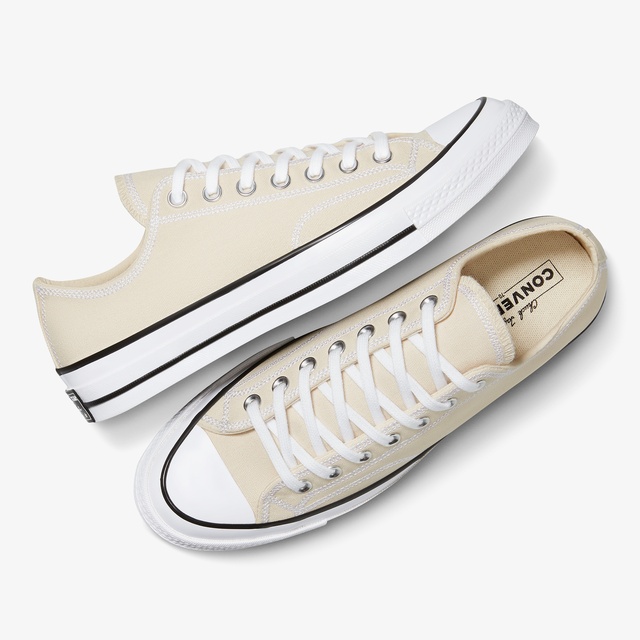 Converse Converse Chuck 70 Crafted Unisex Krem Sneaker Occasion'da! Krem - 7. görsel