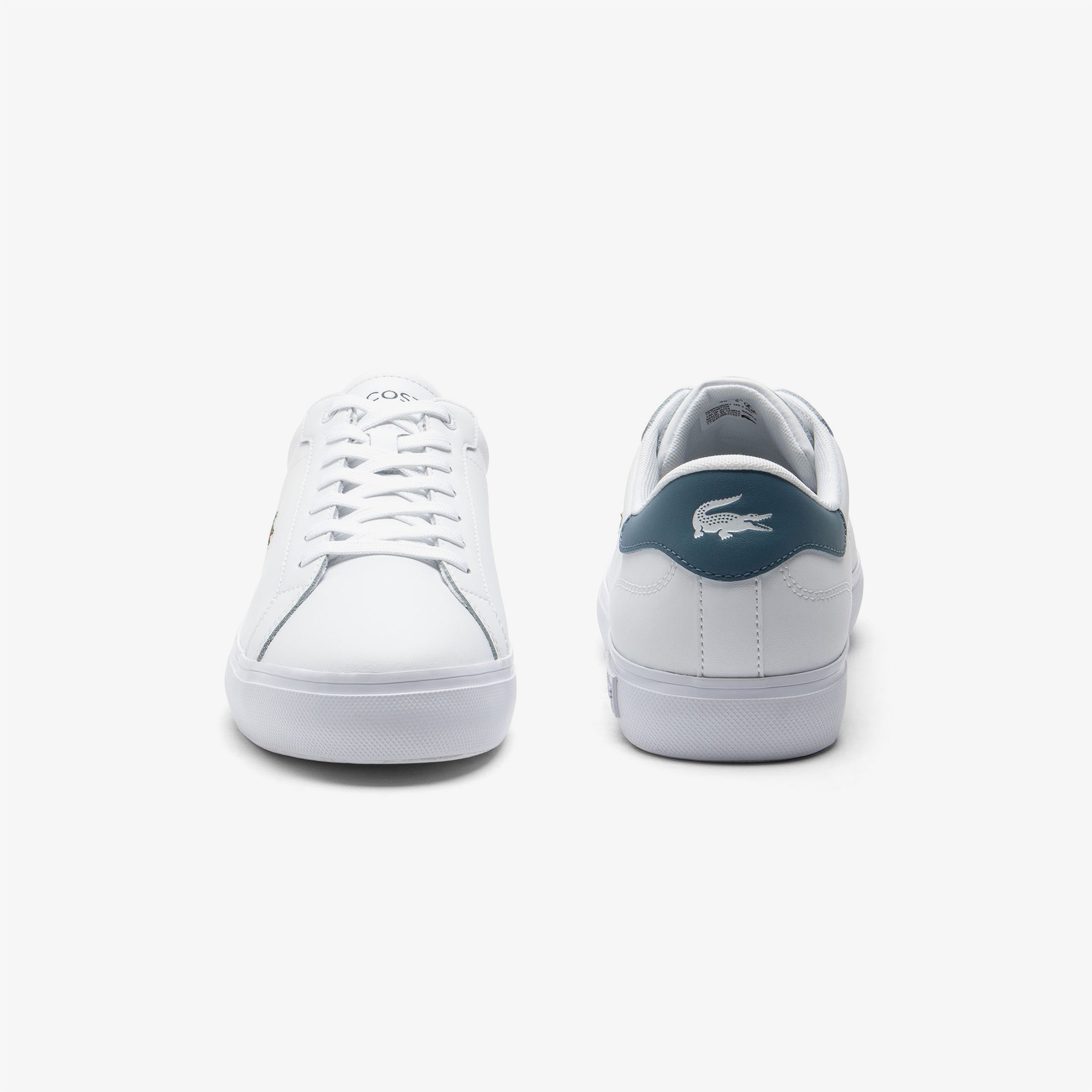 Lacoste Powercourt Leather Erkek Beyaz Sneaker