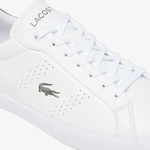 Lacoste Powercourt 2.0 Leather Erkek Beyaz Sneaker