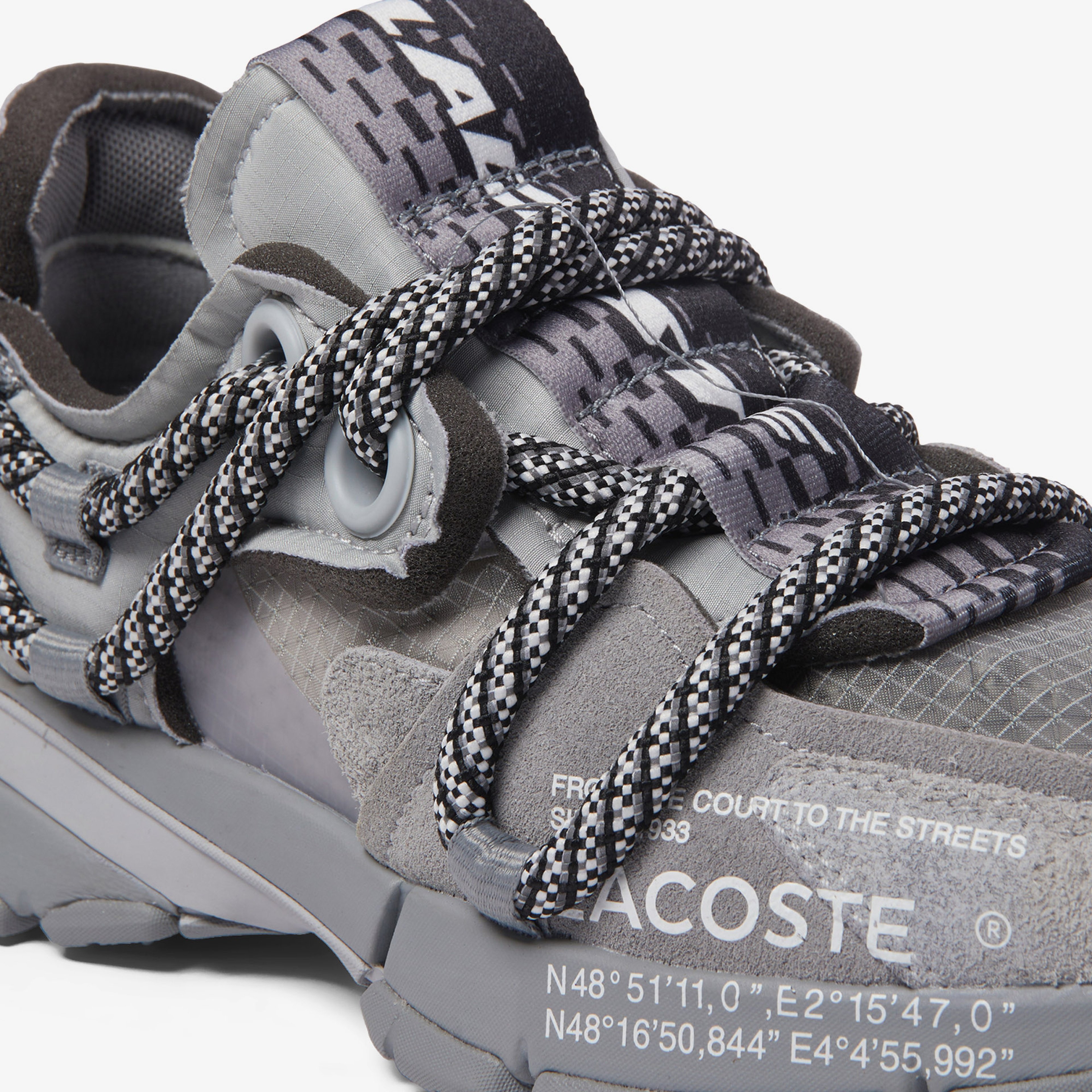 Lacoste L003 Active Runway Kadın Gri Sneaker