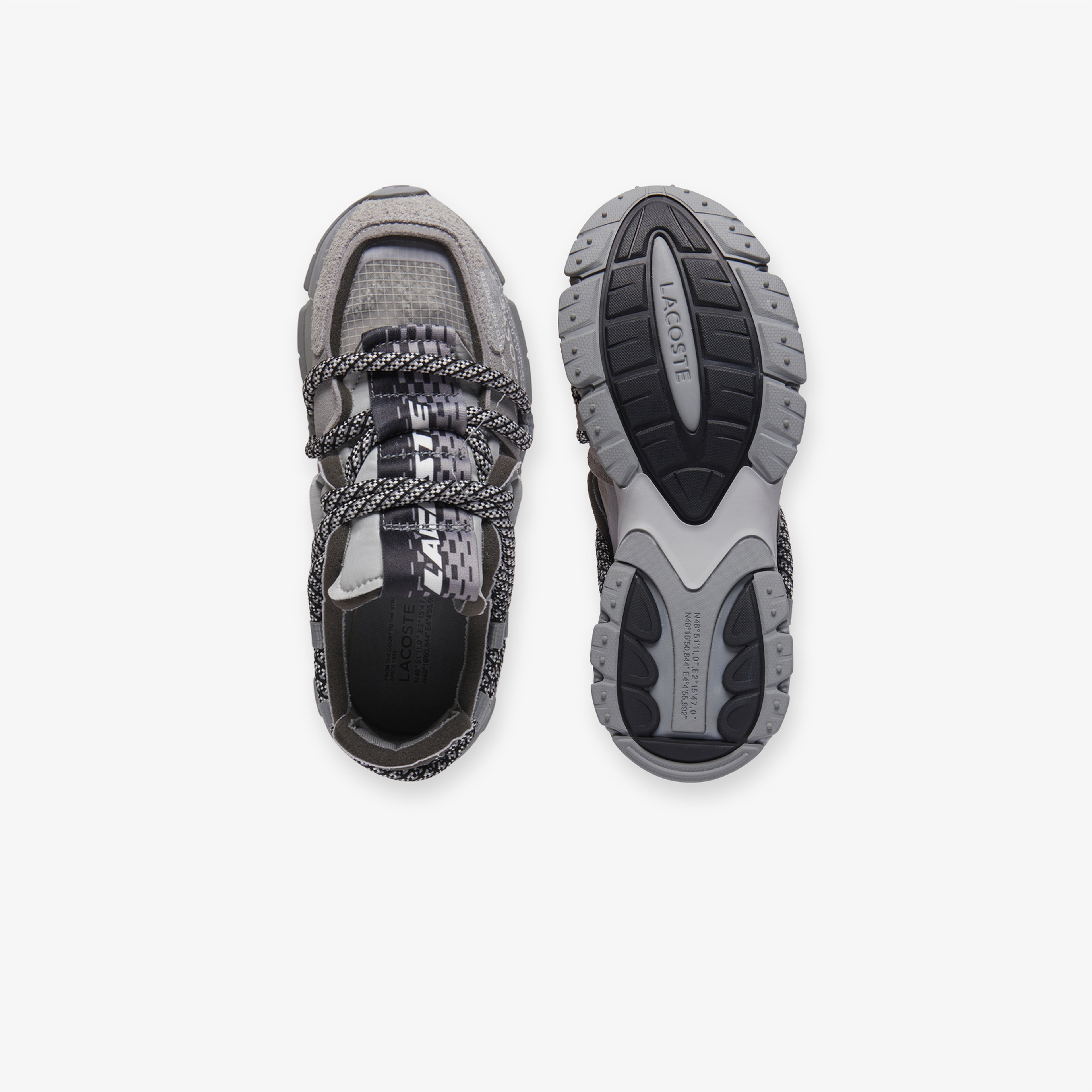 Lacoste L003 Active Runway Kadın Gri Sneaker