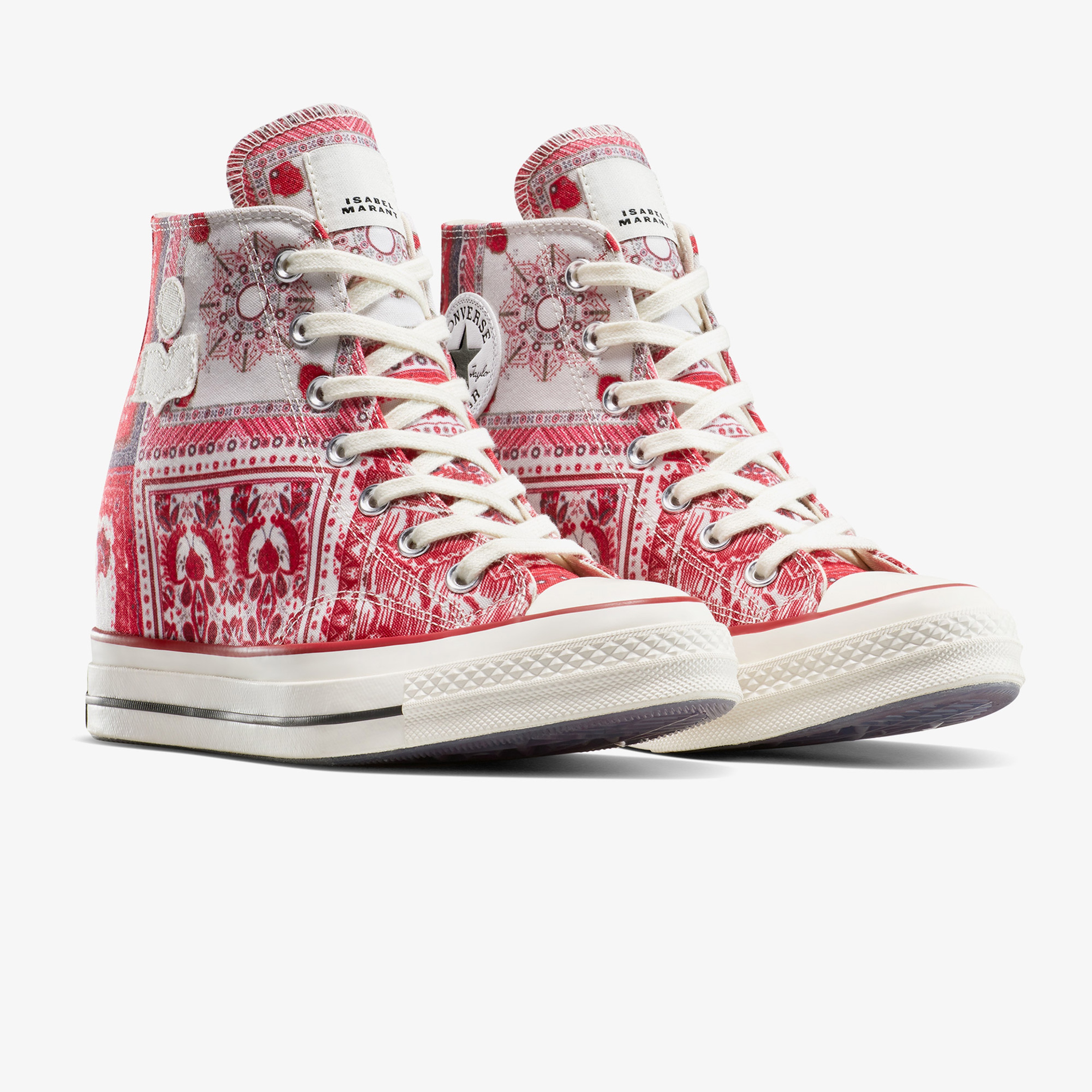 Converse x Isabel Marant Chuck 70 Wedge Kadın Krem Sneaker