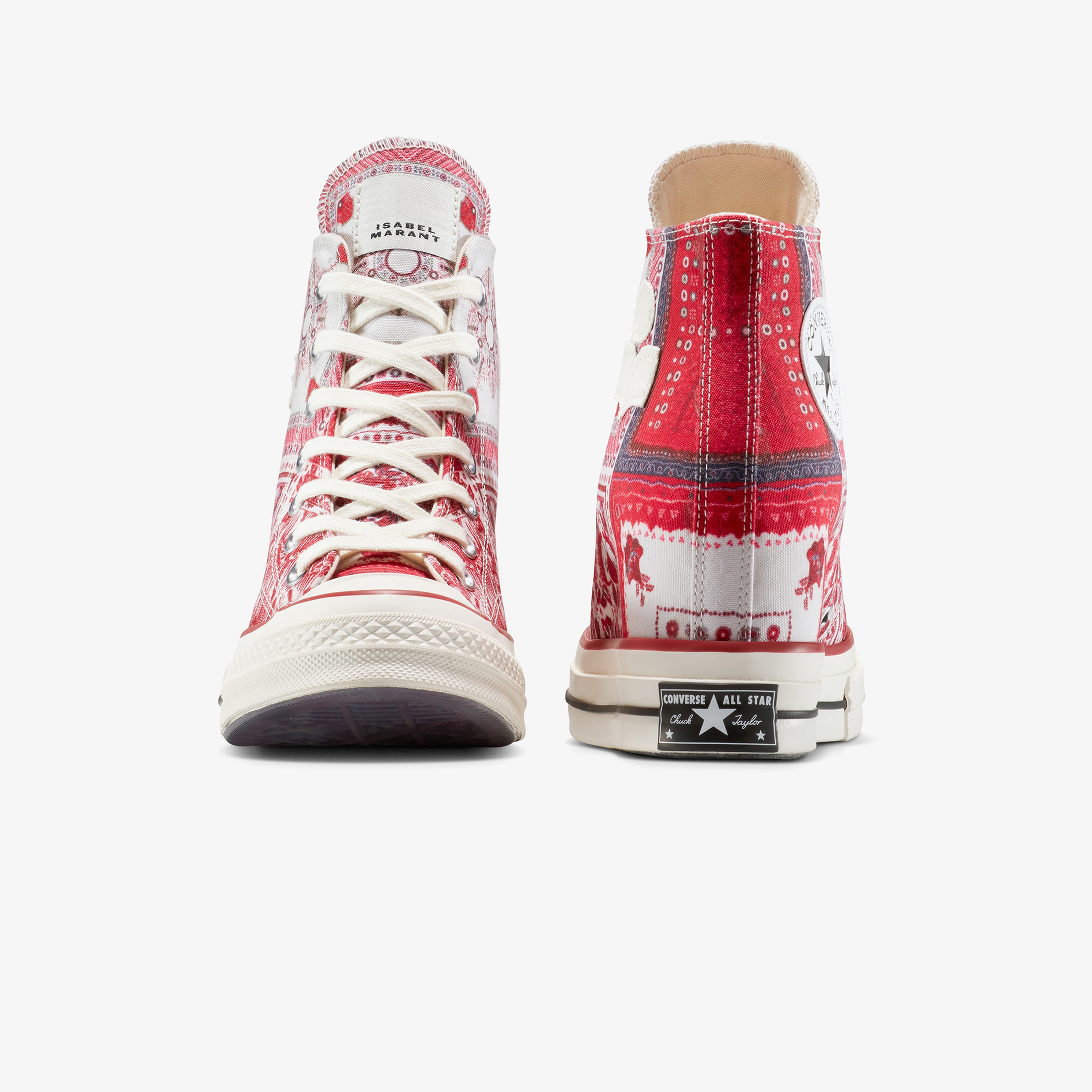 Converse x Isabel Marant Chuck 70 Wedge Kadın Krem Sneaker