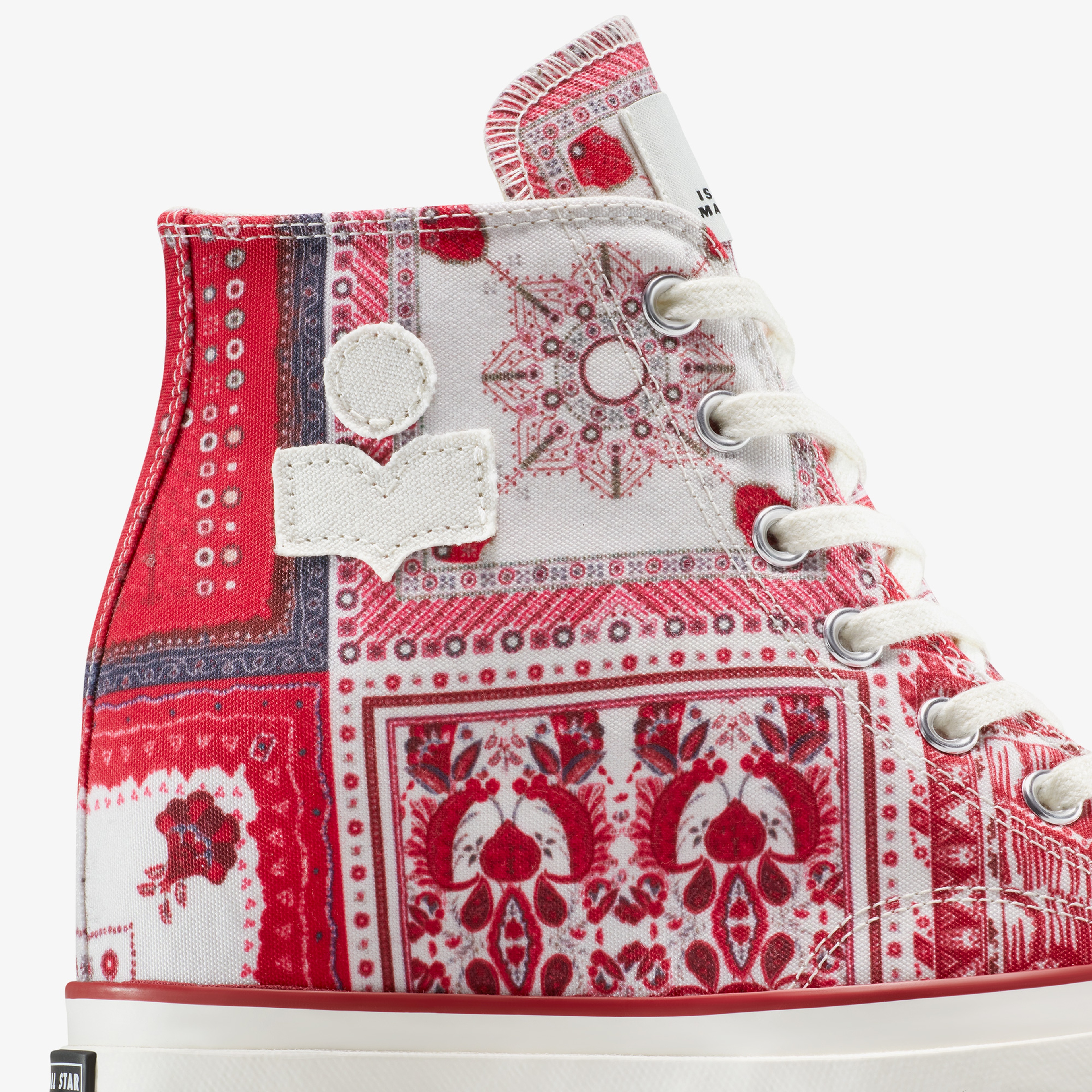 Converse x Isabel Marant Chuck 70 Wedge Kadın Krem Sneaker