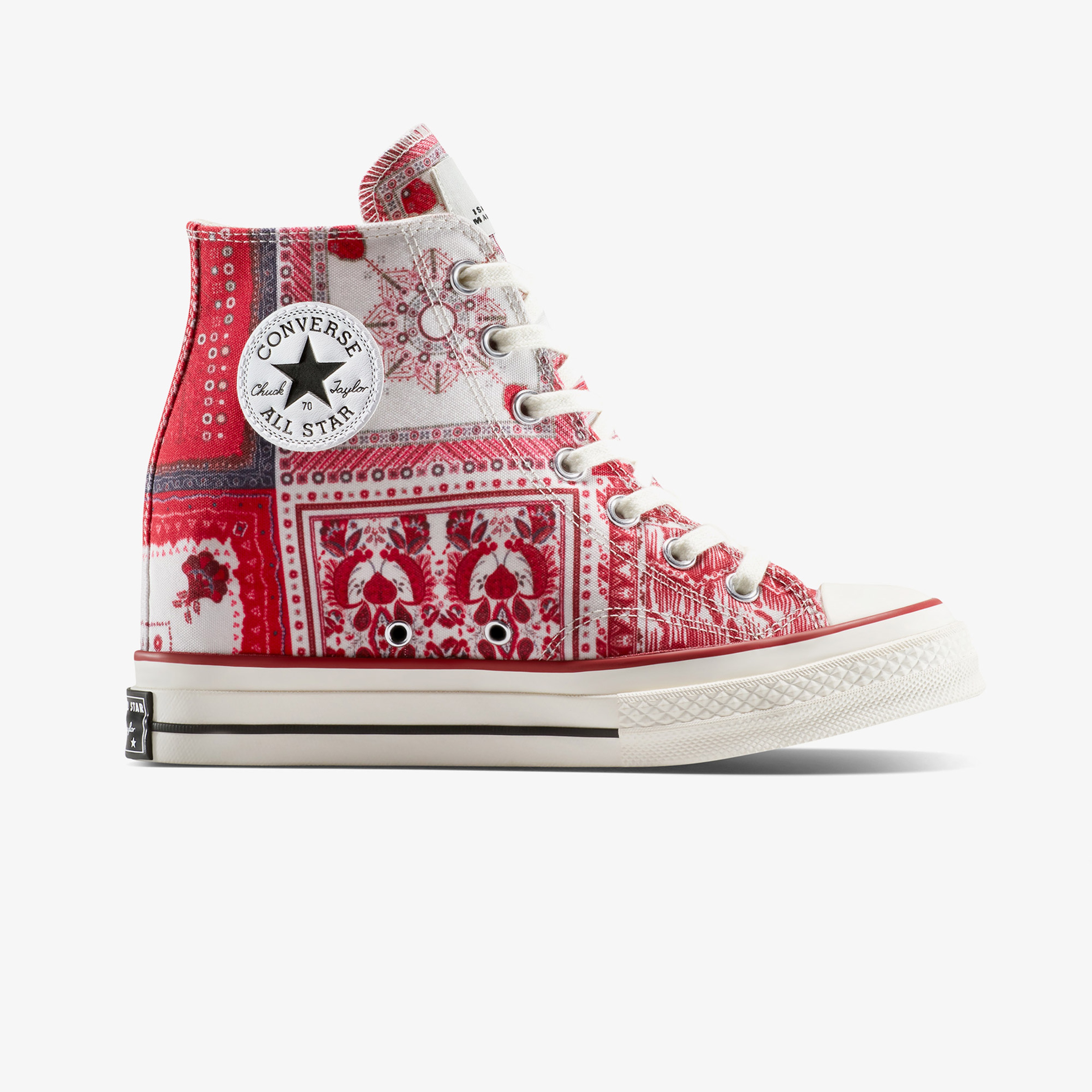 Converse x Isabel Marant Chuck 70 Wedge Kadın Krem Sneaker