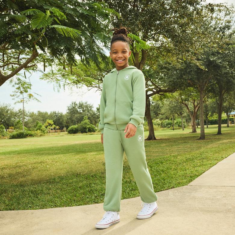 Converse Dissected Çocuk Yeşil Sweatshirt