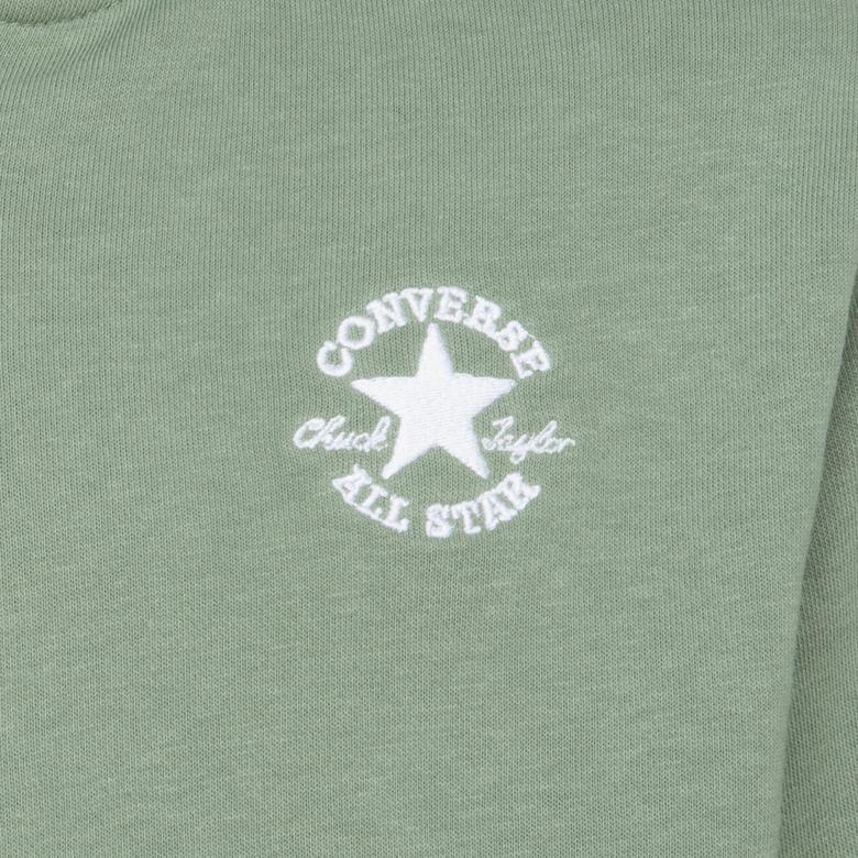 Converse Dissected Çocuk Yeşil Sweatshirt