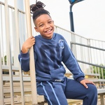 Converse Retro Remix Çocuk Lacivert Hoodie