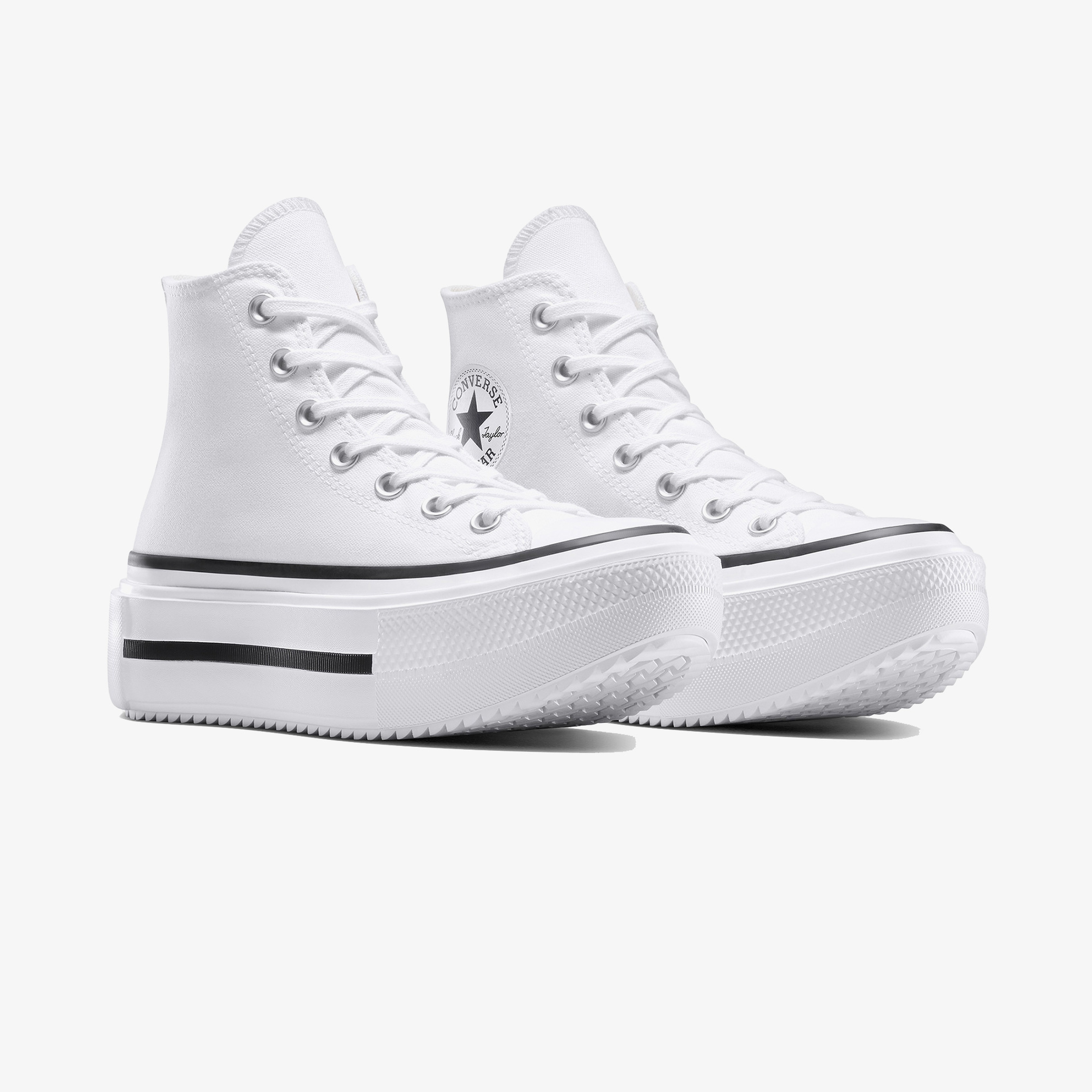 Converse Chuck Taylor All Star Lift Double Stack Kadın Beyaz Sneaker