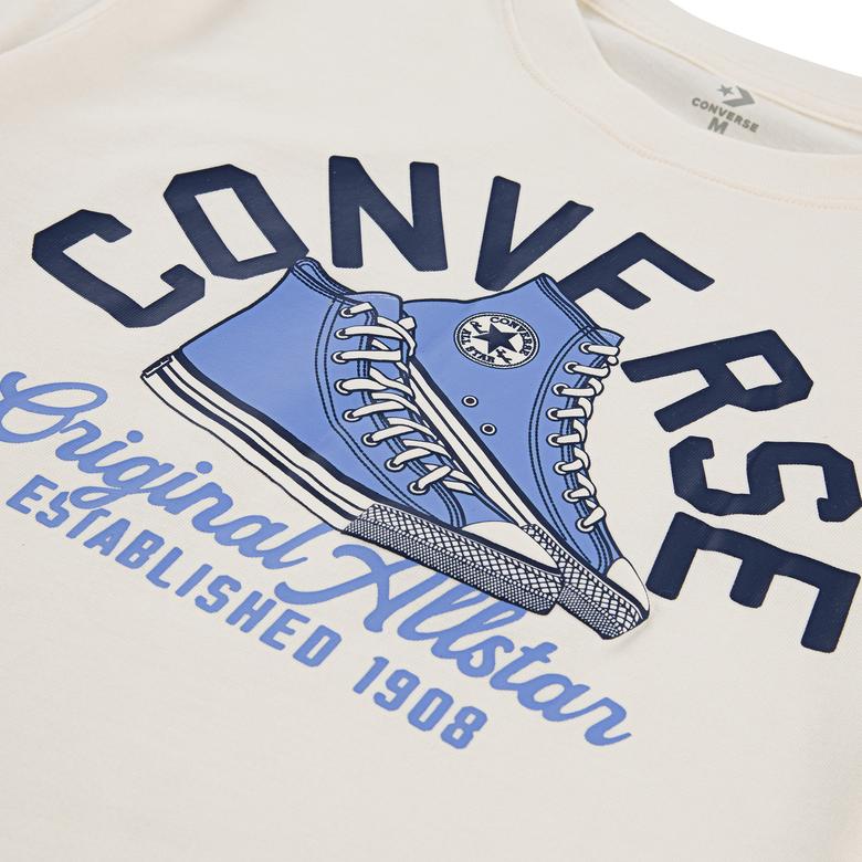 Converse Retro Remix Çocuk Beyaz T-Shirt