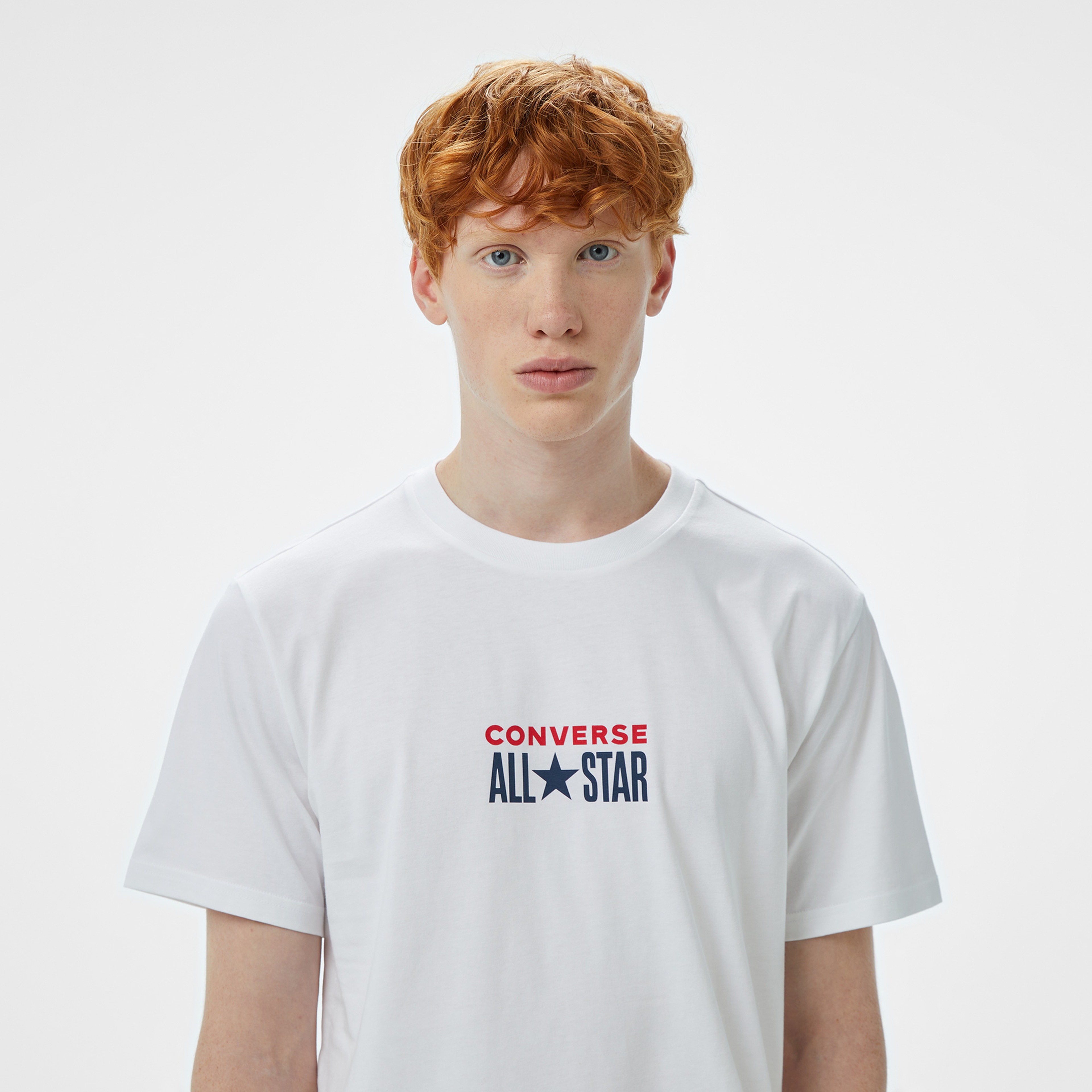 Converse Erkek Beyaz T-Shirt