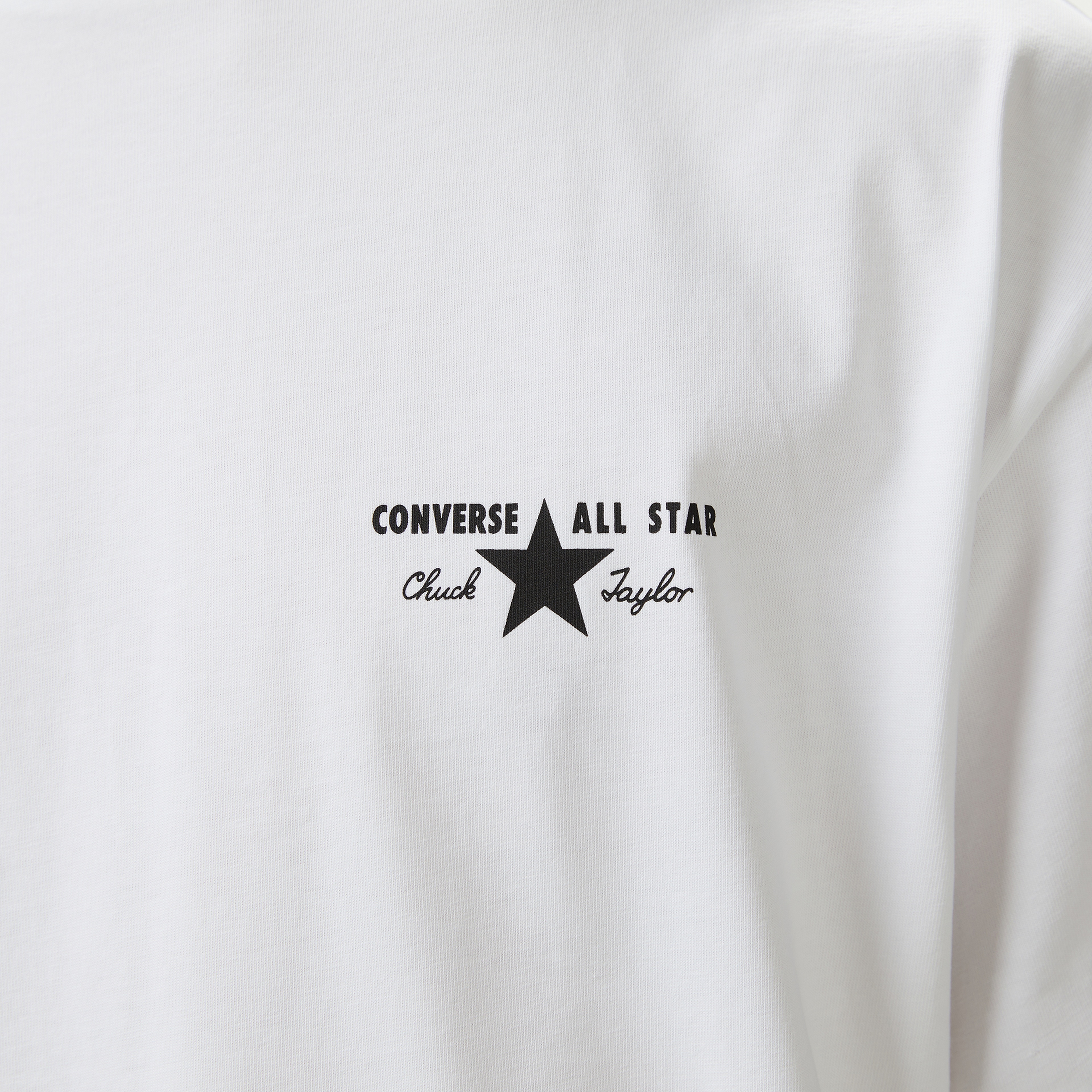Converse All Star License Plate Erkek Beyaz T-Shirt