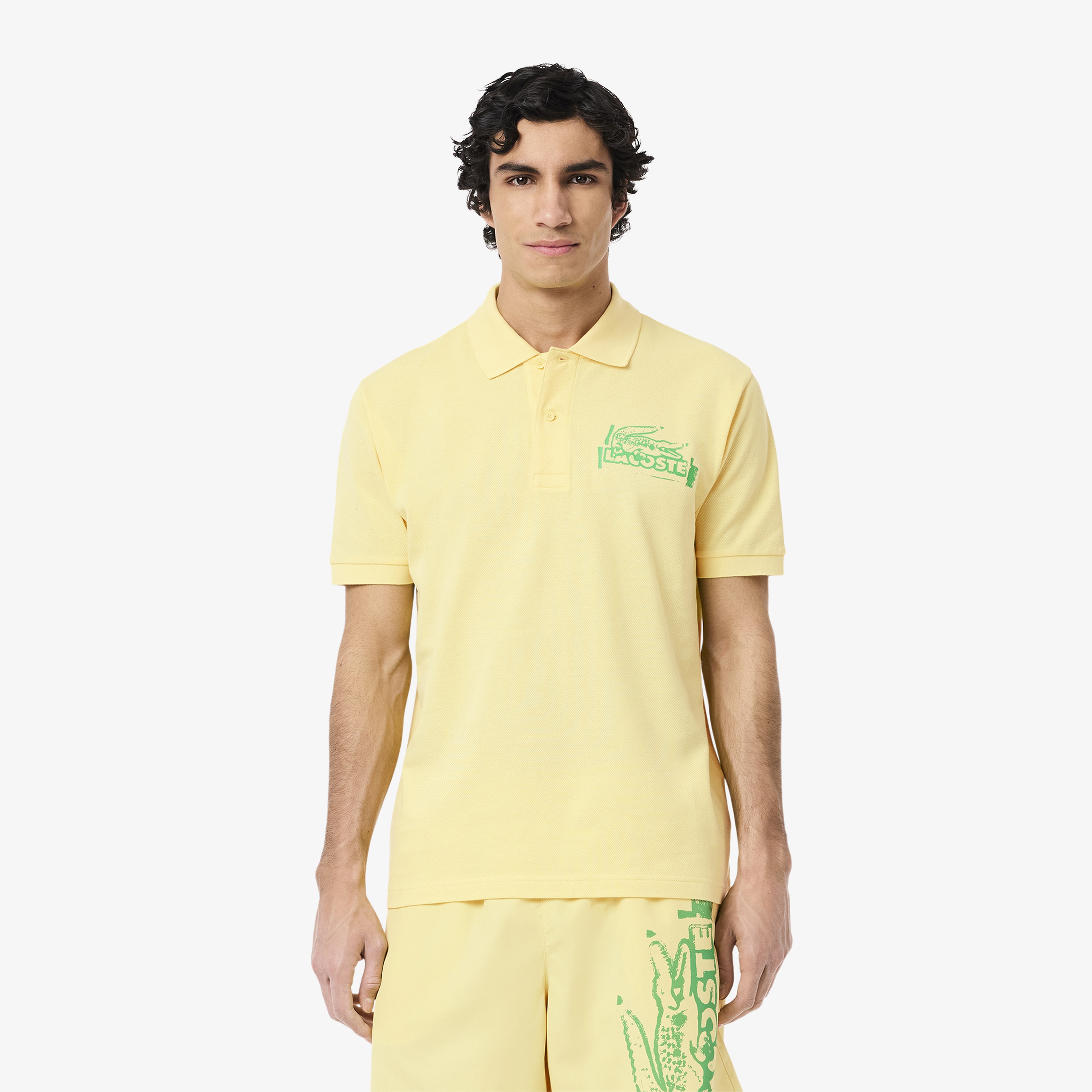 Lacoste L.12.12 Erkek Sarı Polo