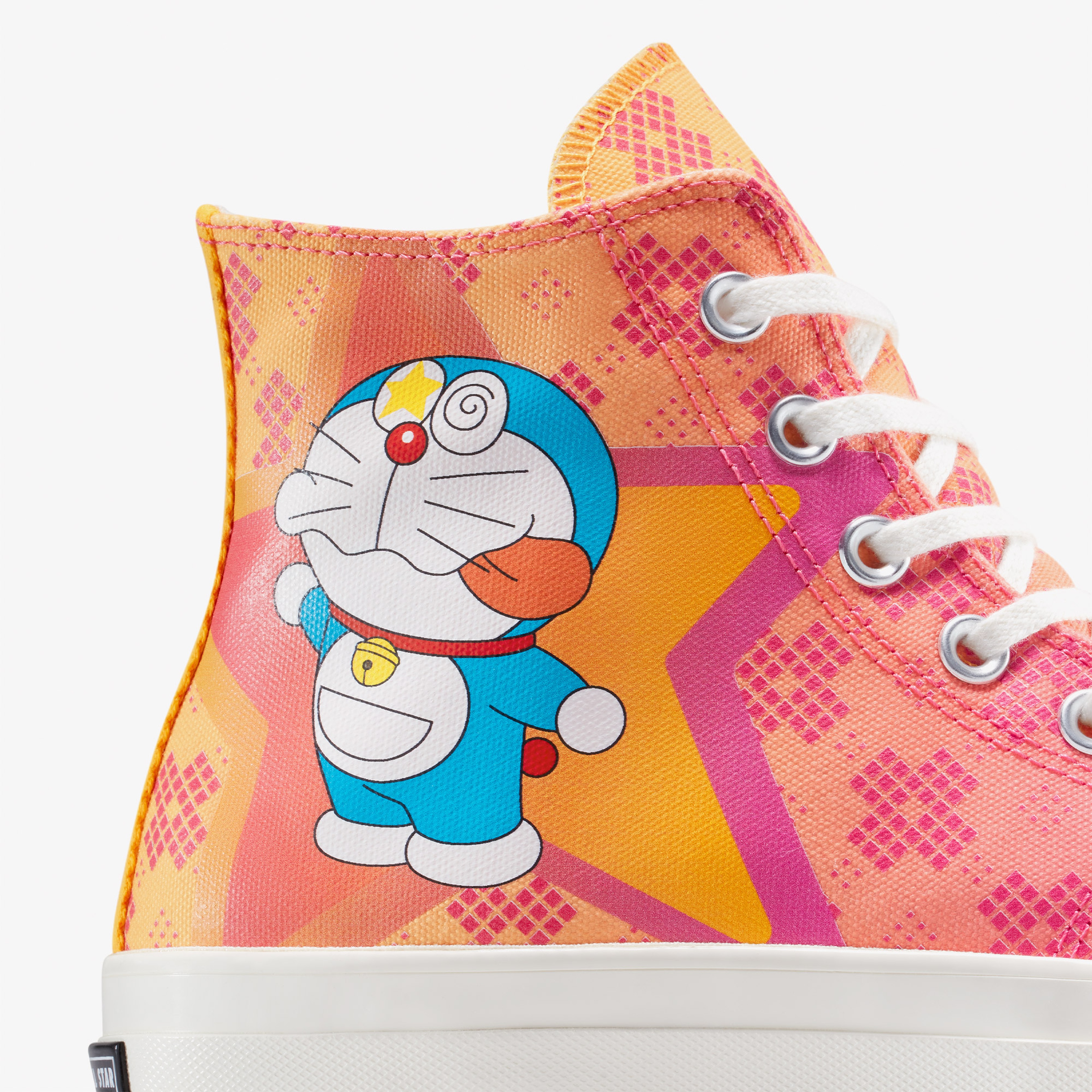 Converse x Doraemon Unisex Sarı Chuck 70 Sneaker