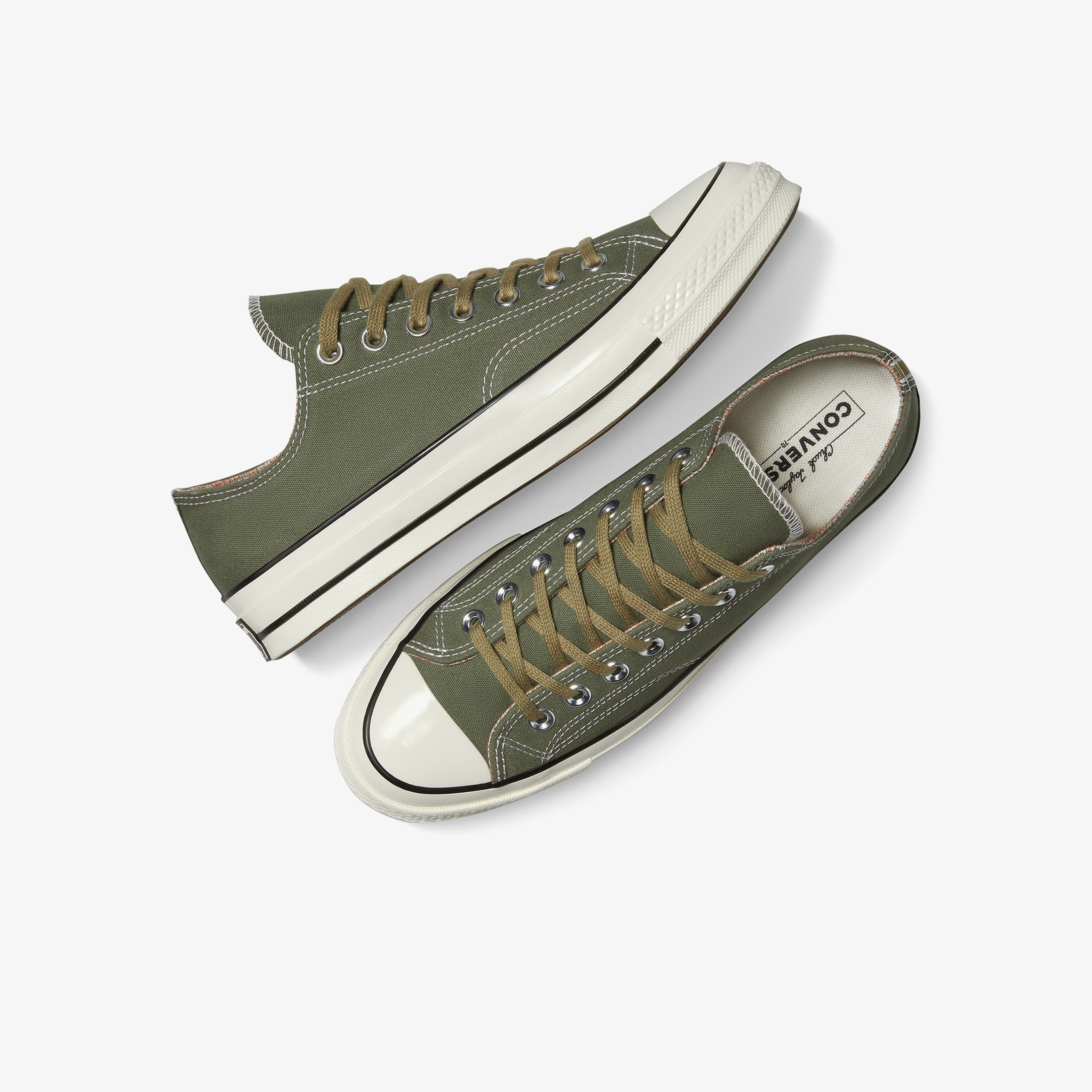Converse Chuck 70 Houndstoothed Unisex Haki Sneaker