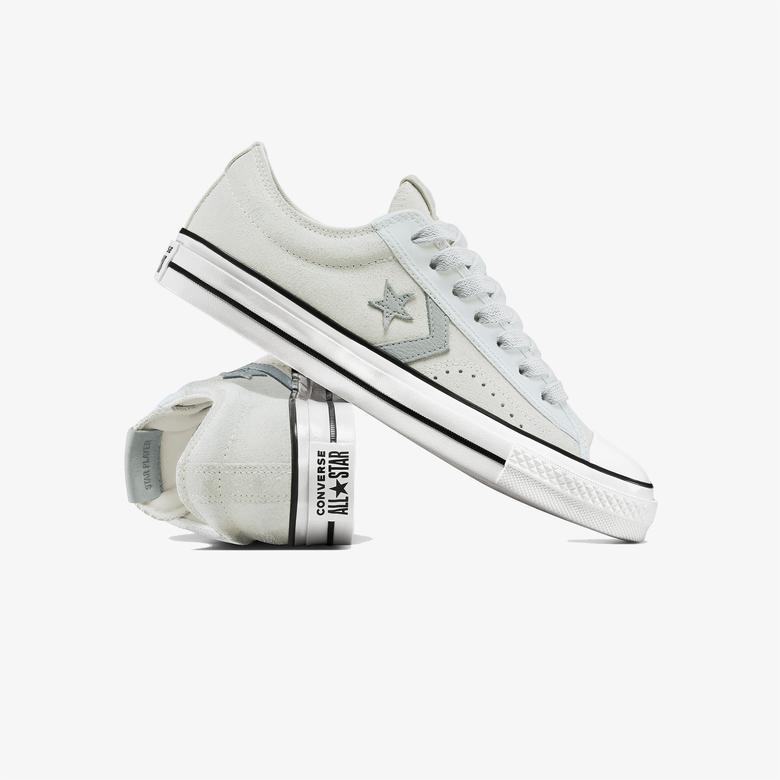 Converse Star Player 76 Suede Unisex Gri Sneaker