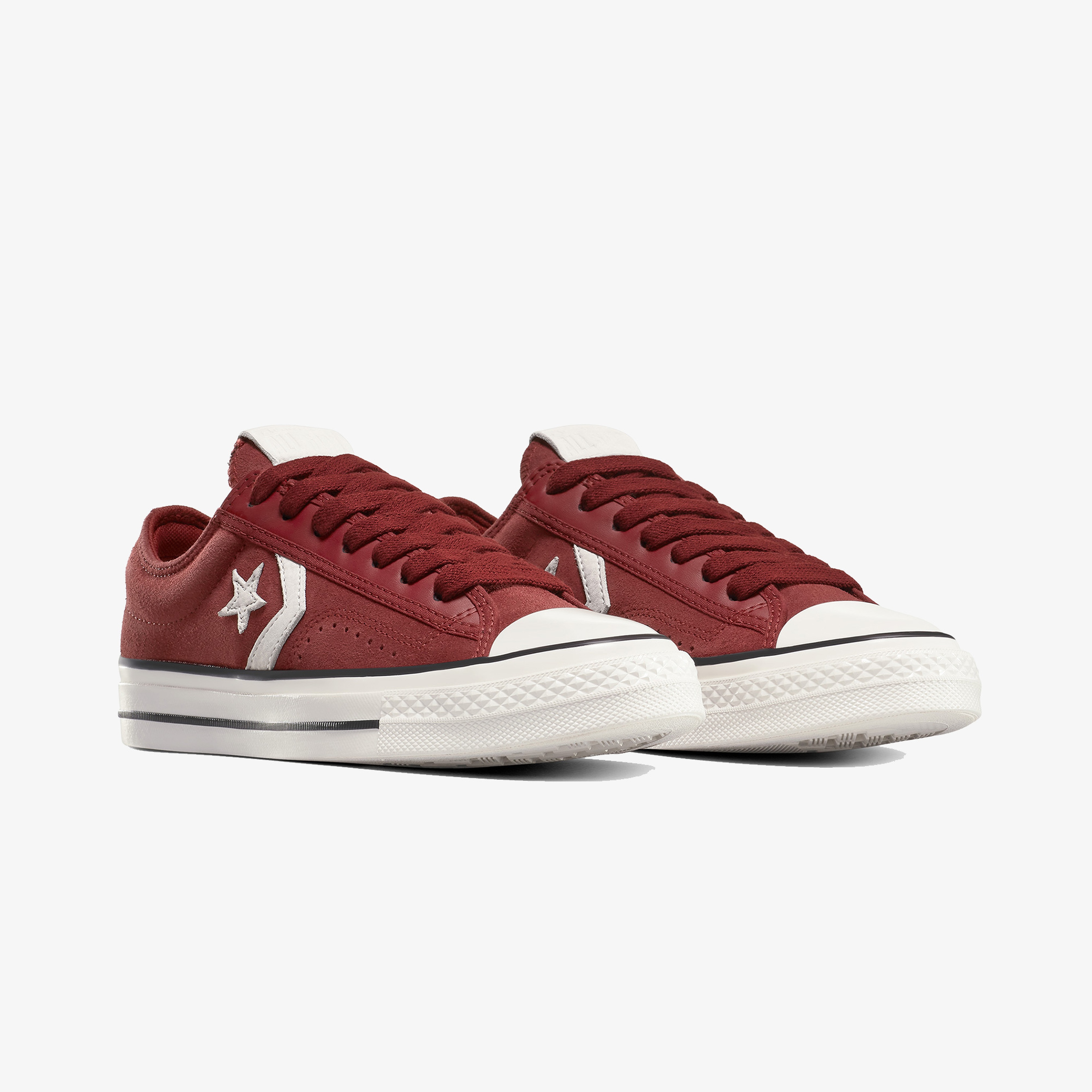 Converse Star Player 76 Suede Unisex Bordo Sneaker
