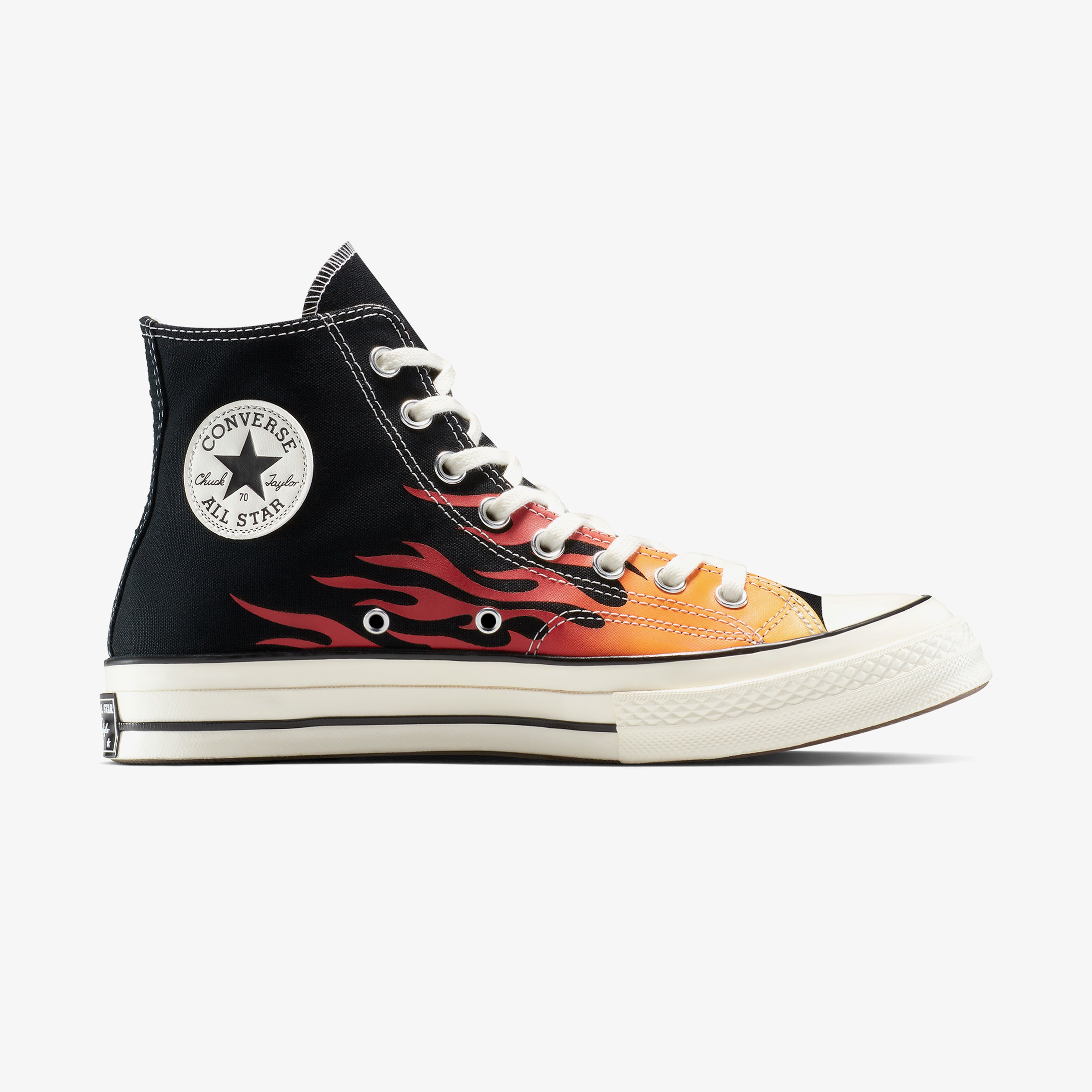 Converse Chuck 70 Fire Unisex Siyah Sneaker
