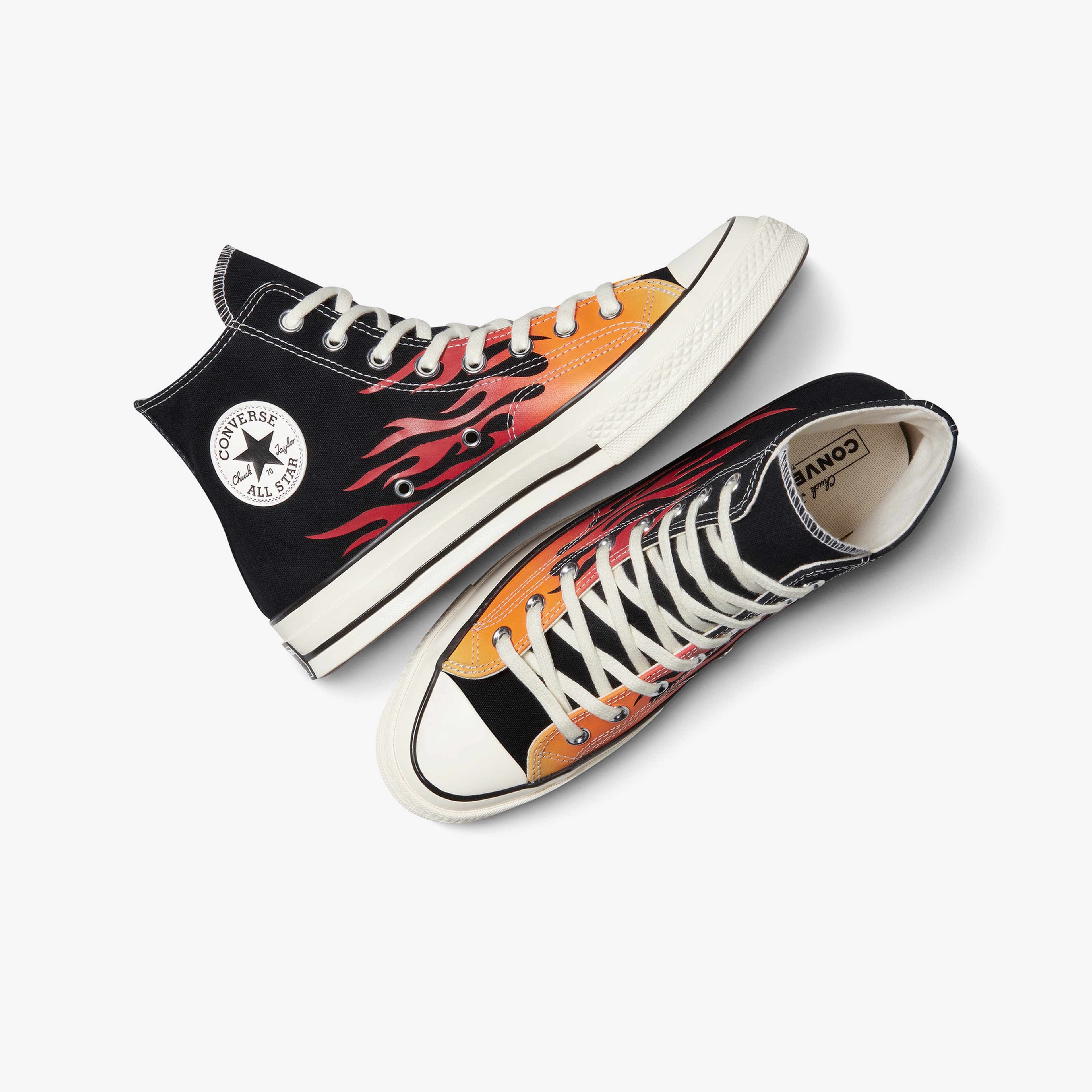 Converse Chuck 70 Fire Unisex Siyah Sneaker
