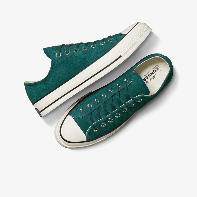 Converse Yeşil Converse Chuck 70 Suede Unisex Sneaker