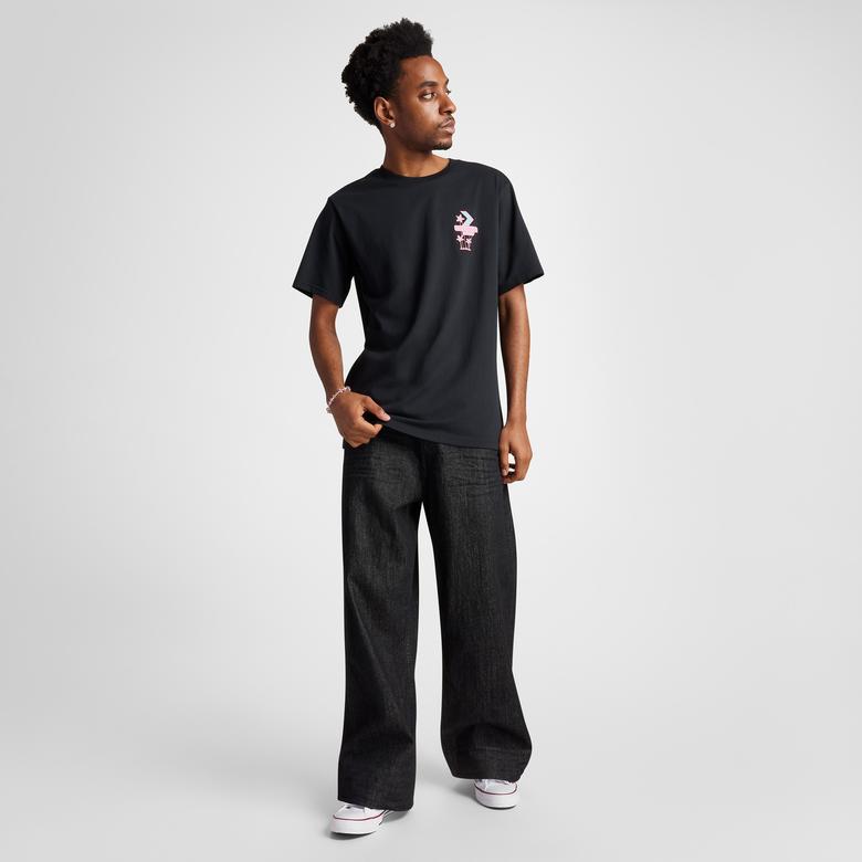 Converse Motel Erkek Siyah T-Shirt