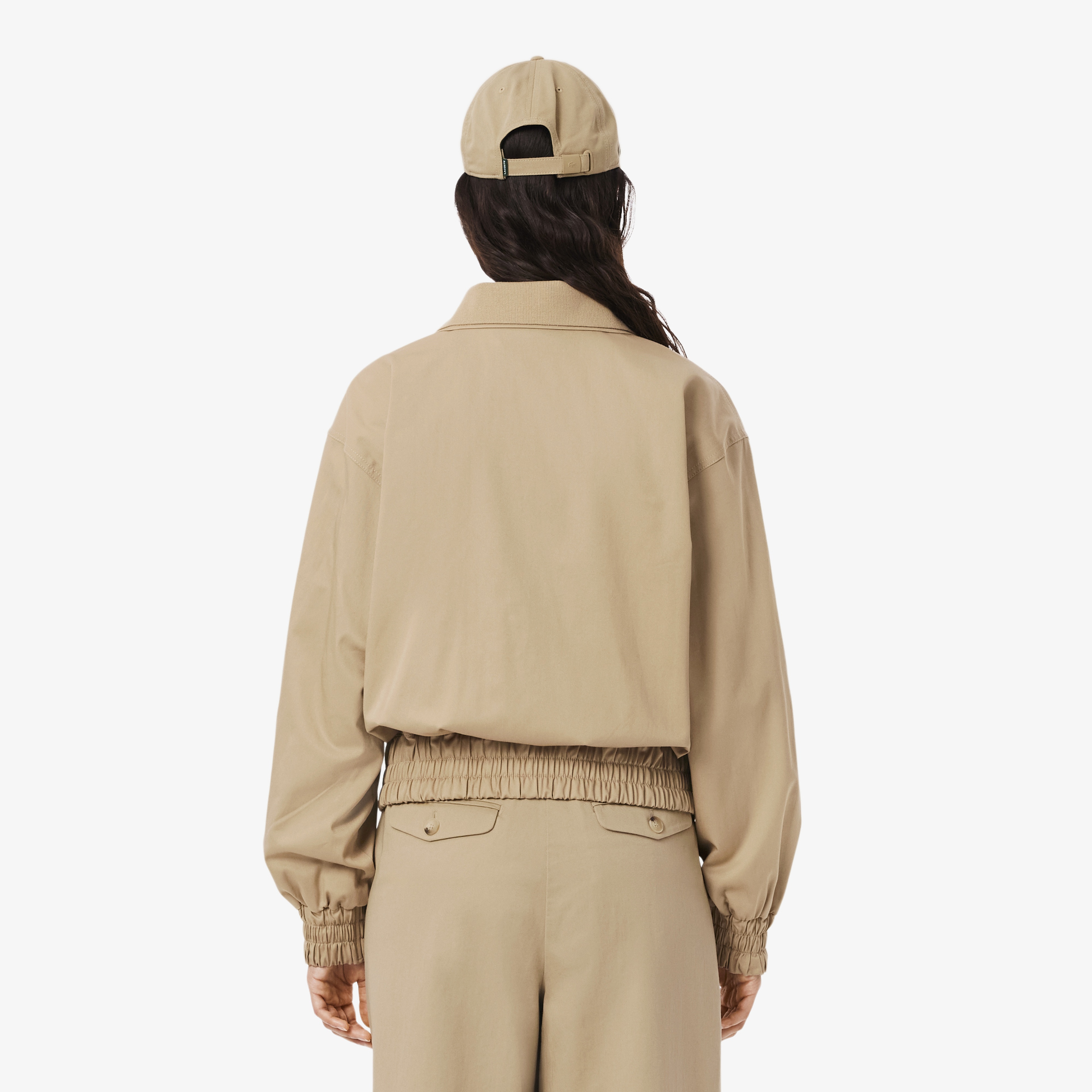 Kadın Relaxed Fit Bej Ceket