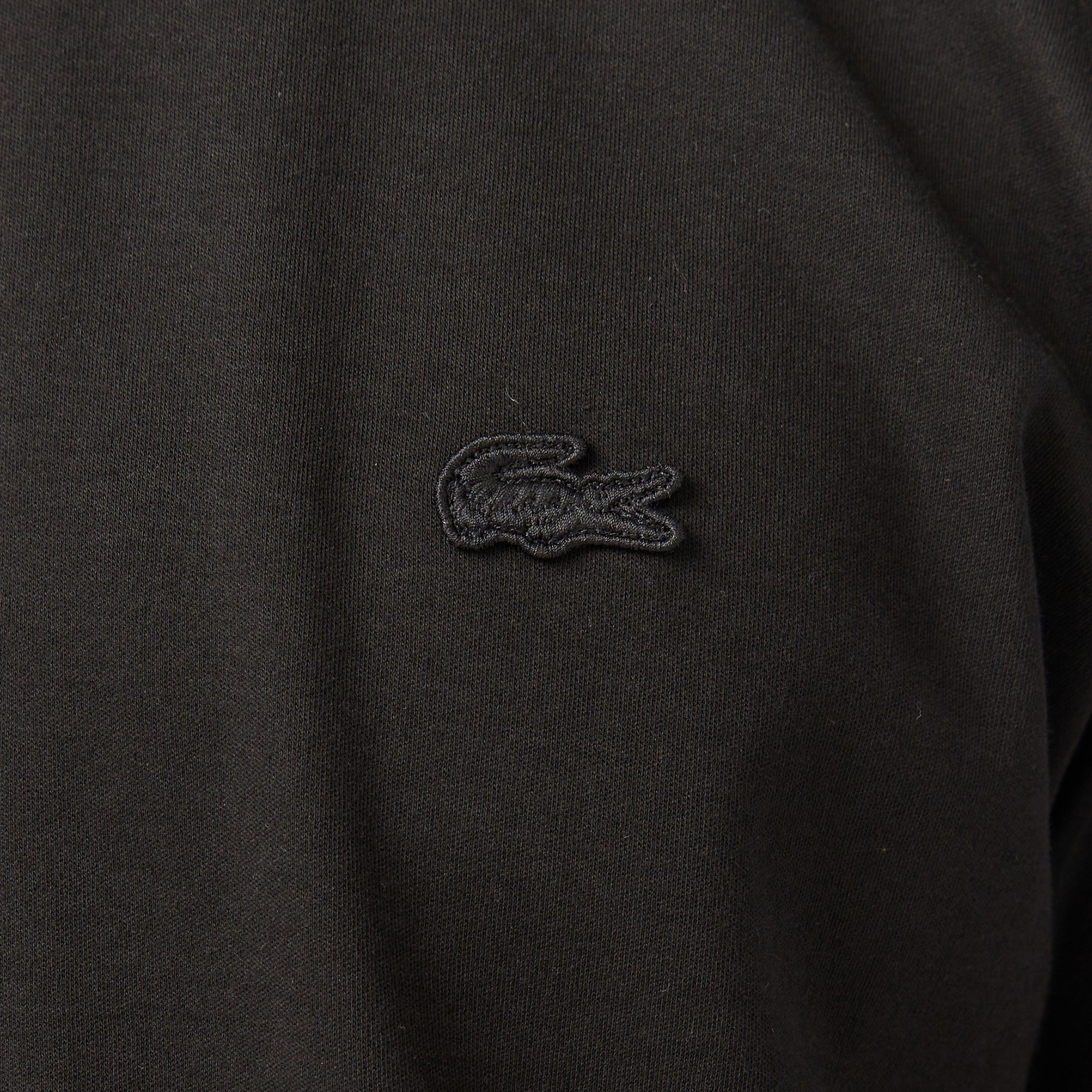 Erkek Oversize Fit Bisiklet Yaka Siyah T-Shirt