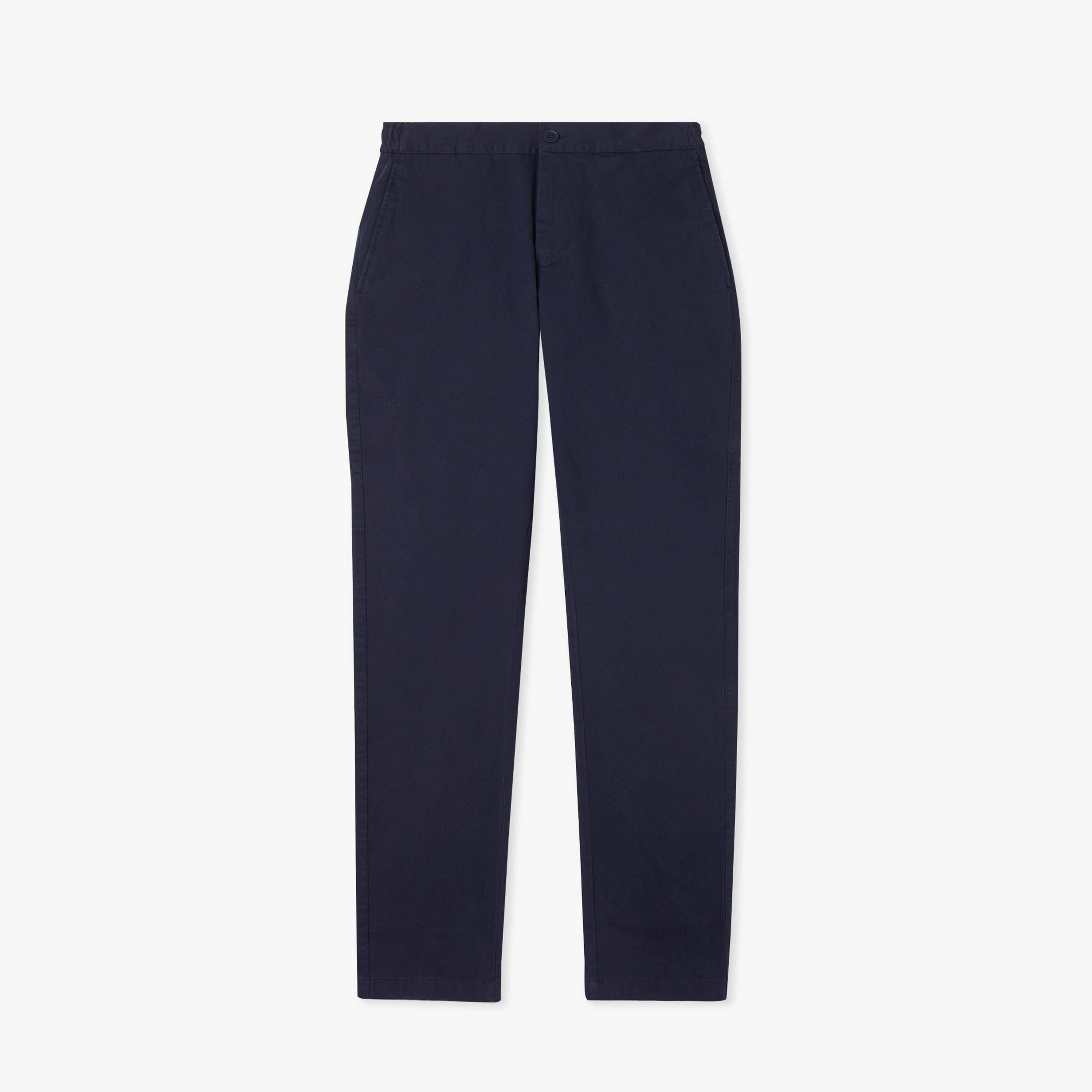 Erkek Slim Fit Lacivert Chino Pantolon