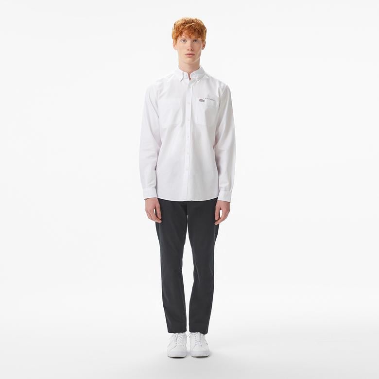 Erkek Slim Fit Siyah Chino Pantolon