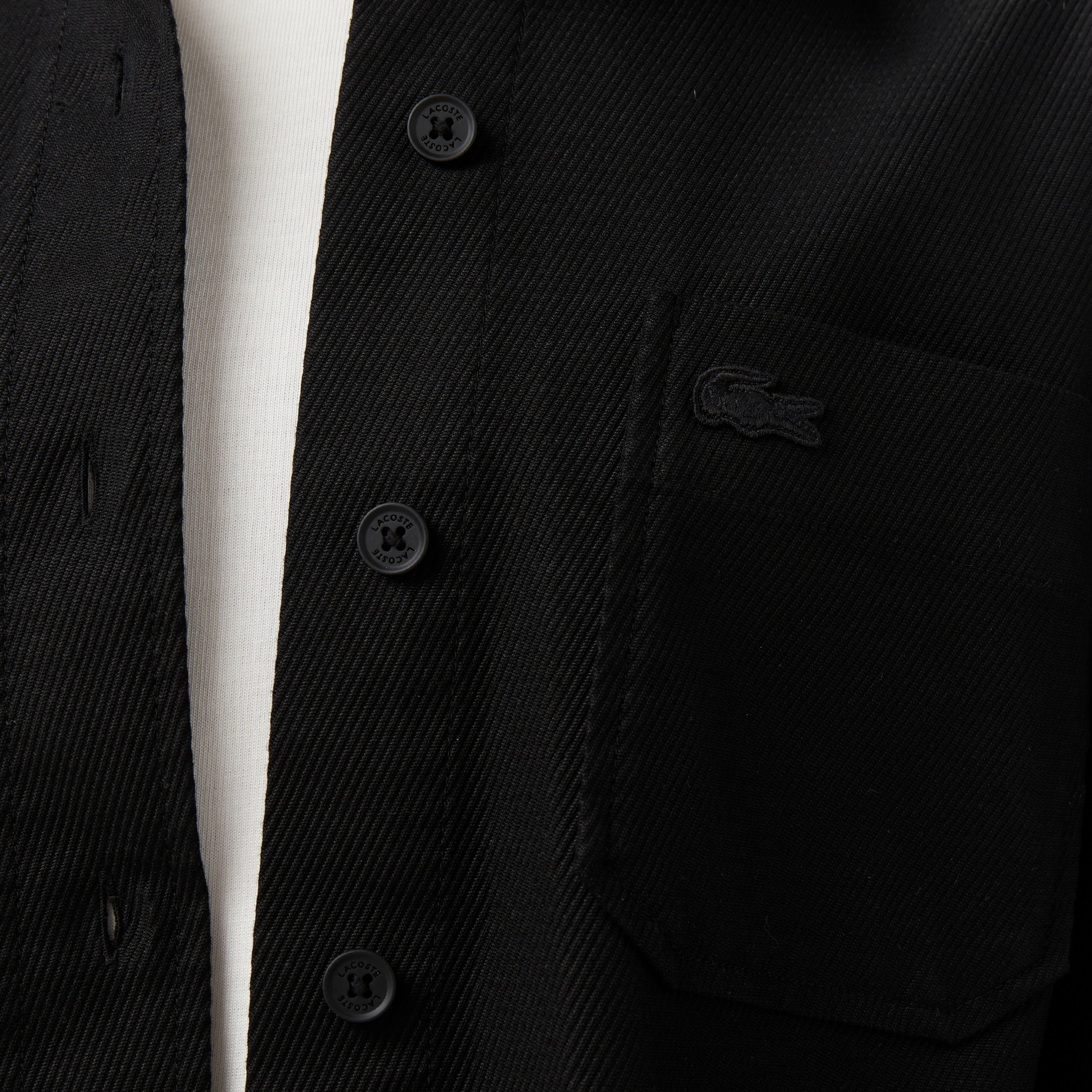 Kadın Relaxed Fit Siyah Dış Gömlek