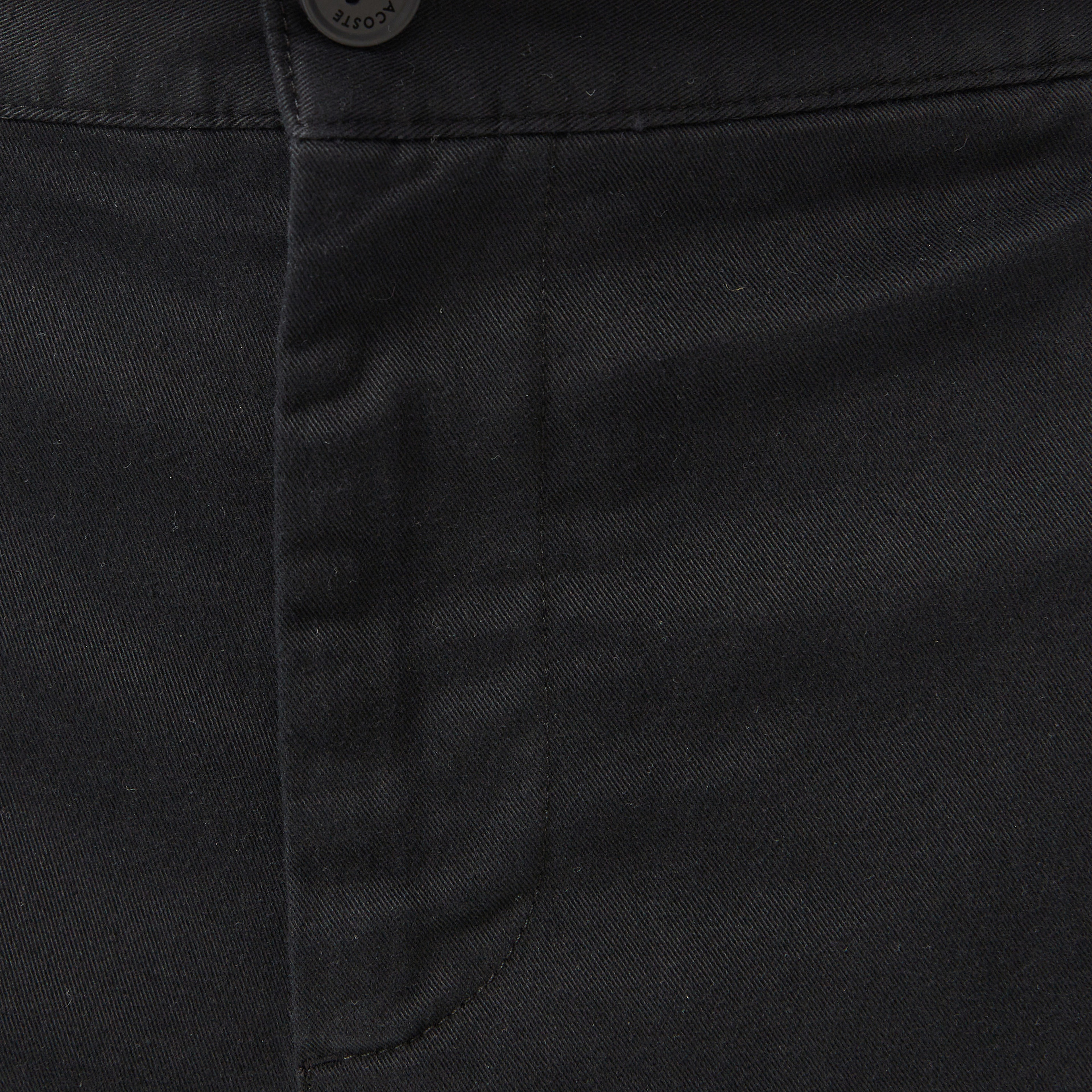 Erkek Slim Fit Siyah Chino Pantolon