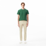 Erkek Slim Fit Kahverengi Chino Pantolon