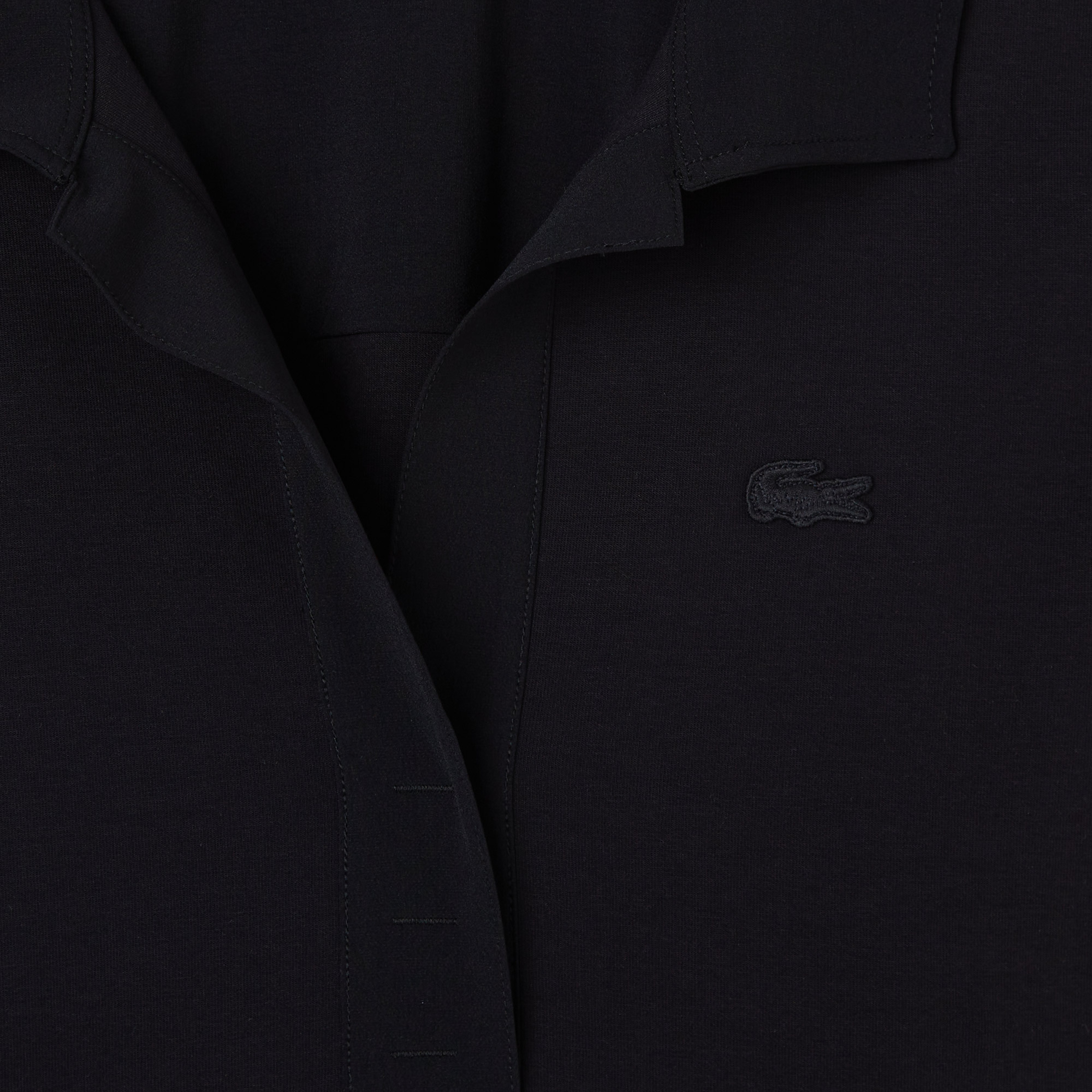 Kadın Truvakar Kollu Siyah Polo