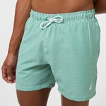 Nautica Erkek Yeşil Çizgili Deniz Şortu