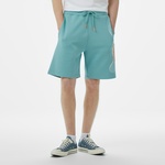 Converse Baskılı Erkek Oversize Fit Mavi Şort