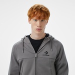 Converse Star Chevron Baskılı Erkek Regular Fit Lacivert Hoodie