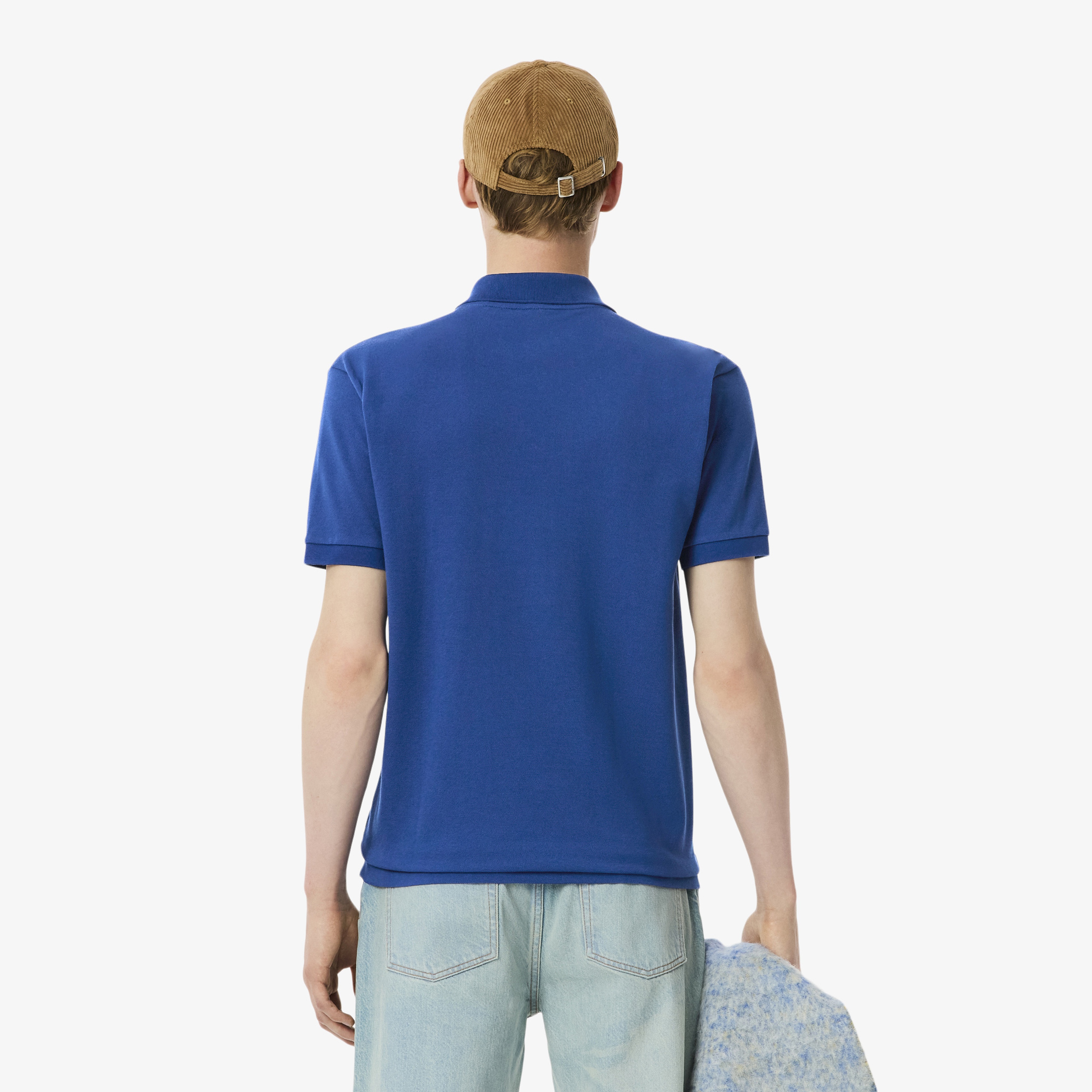 L.12.12 Erkek Classic Fit Koyu Mavi Polo