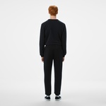 Converse Star Chevron Baskılı Erkek Oversize Fit Siyah Eşofman Alti