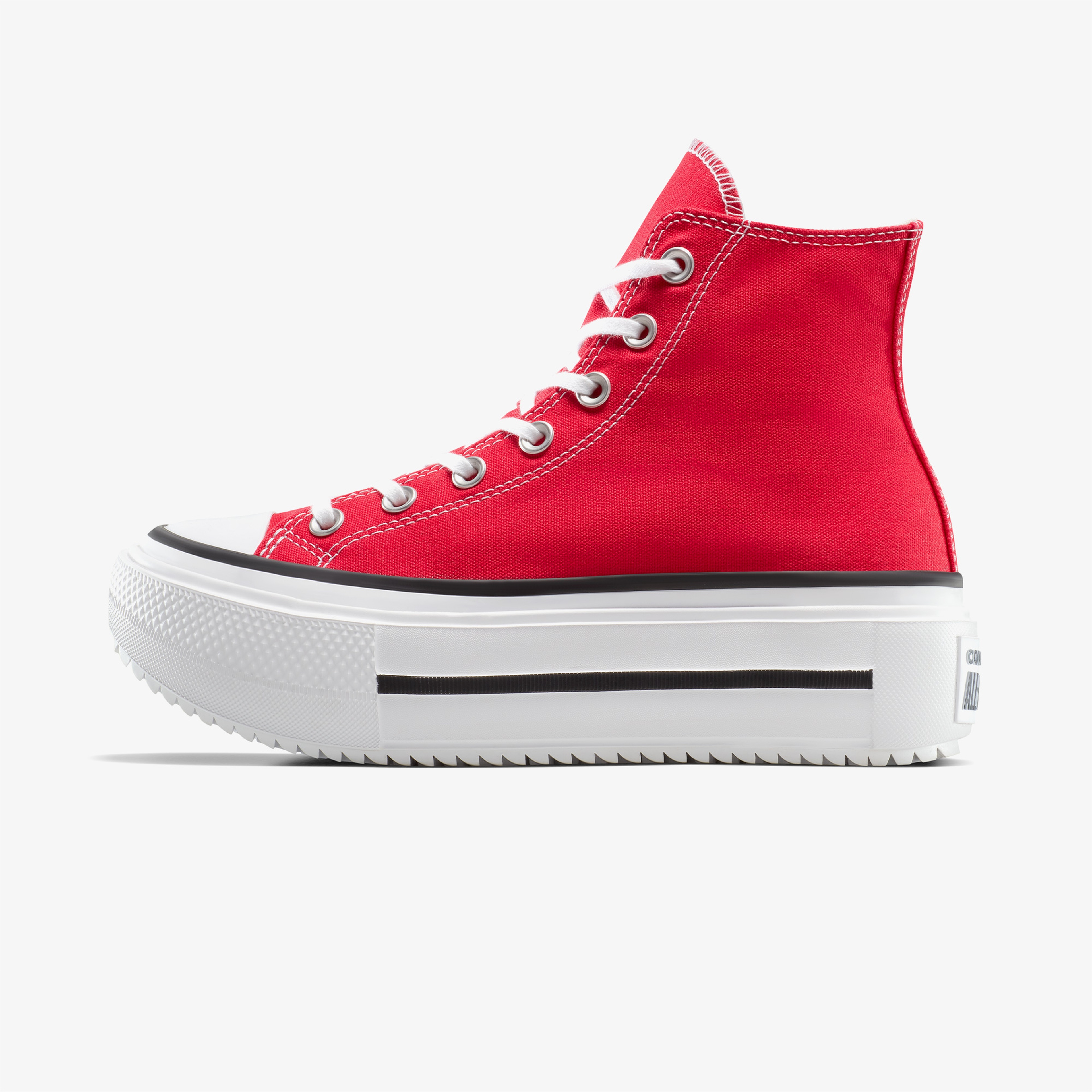 Converse Chuck Taylor All Star Lift Double Stack Platform Kadın Kırmızı Sneaker