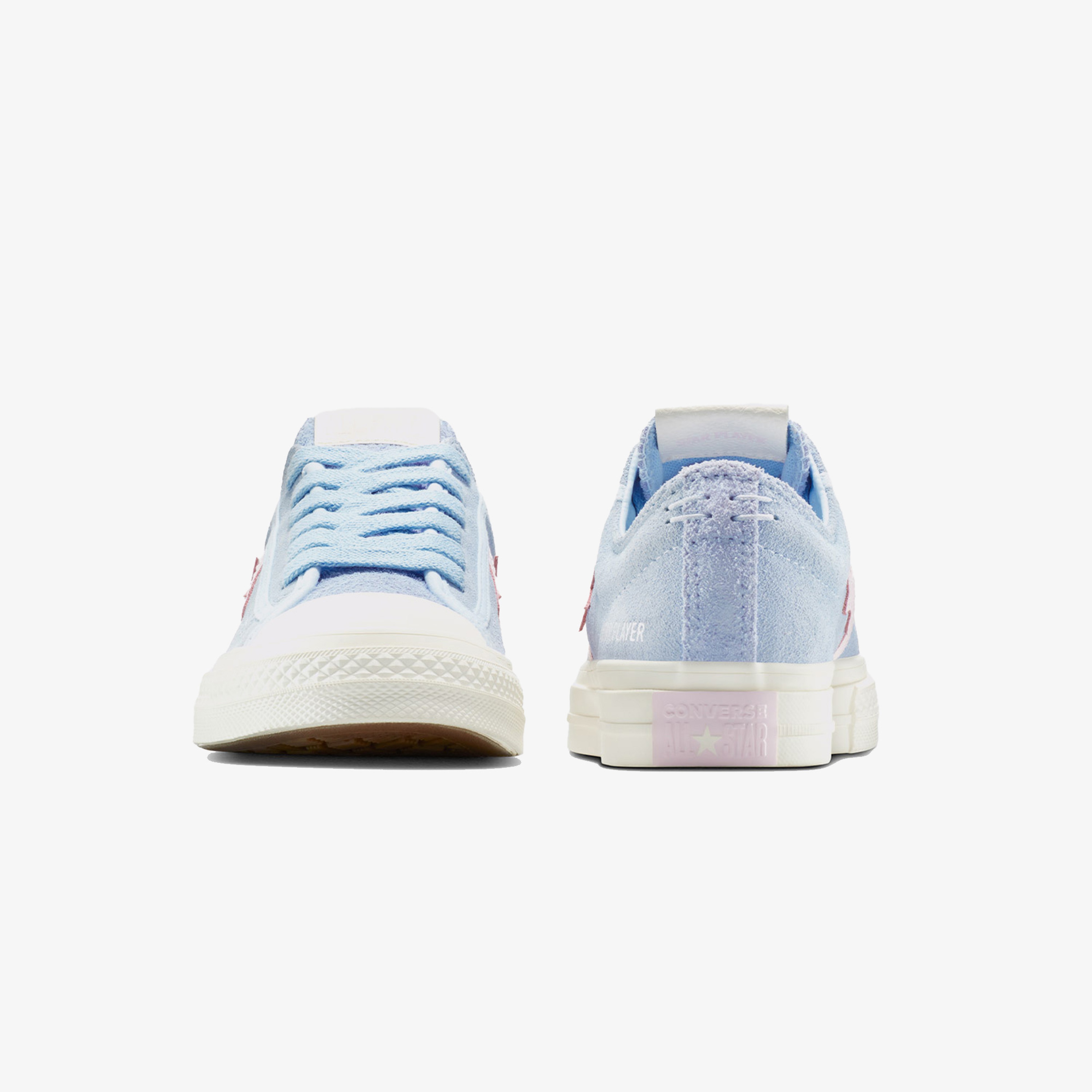 Converse Star Player 76 Colorful Suede Kadın Mavi Sneaker