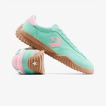 Converse Run Star Trainer Suede Unisex Yeşil Sneaker